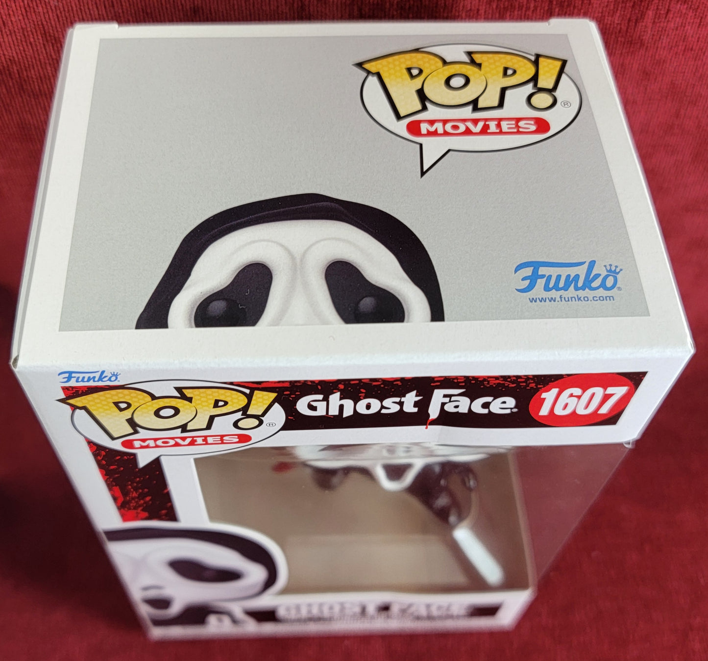 Ghost face  funko # 1607 (nib)
With pop protector