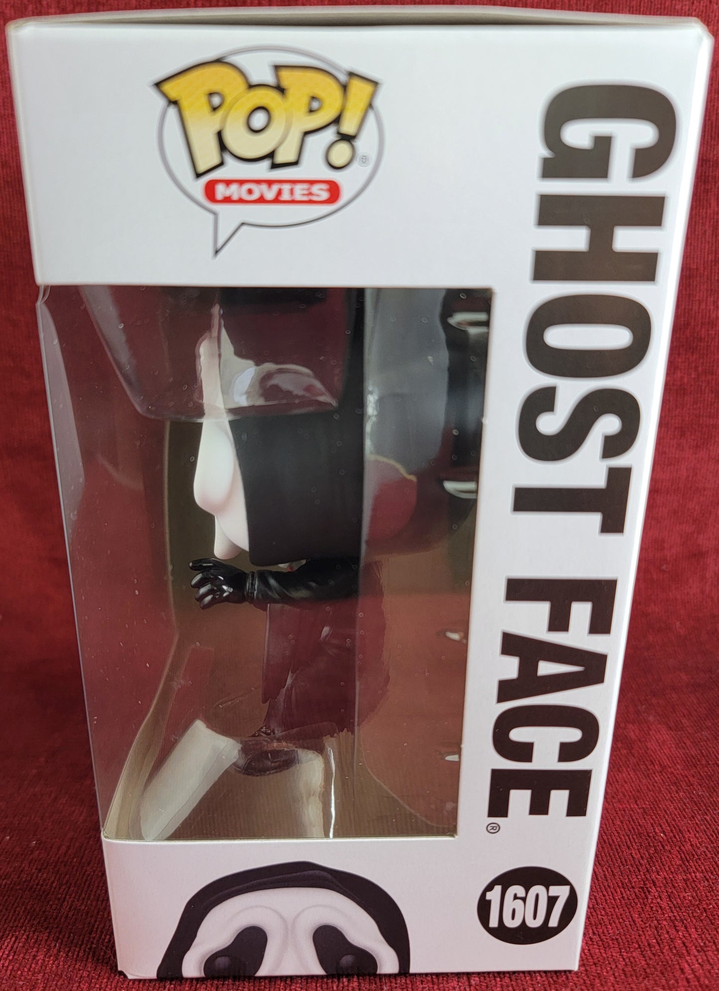 Ghost face  funko # 1607 (nib)
With pop protector