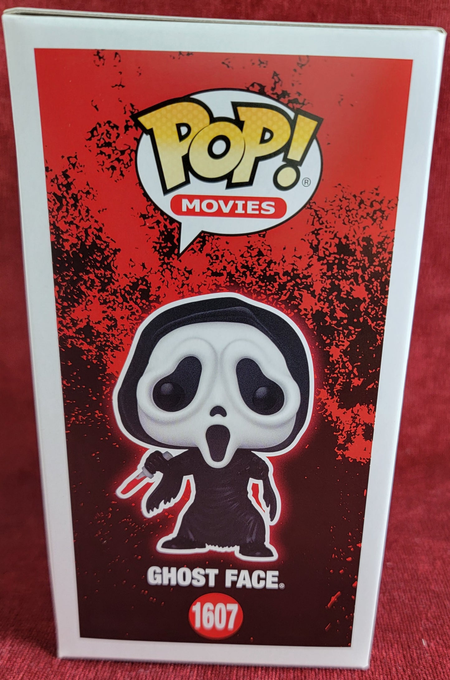 Ghost face  funko # 1607 (nib)
With pop protector