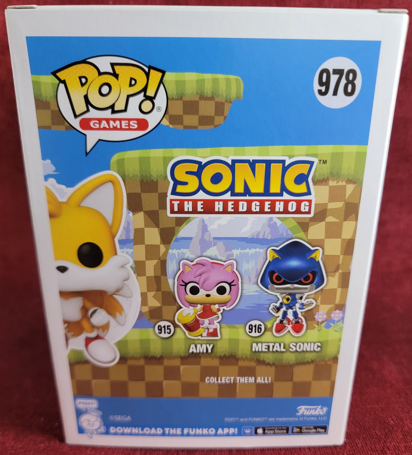 Tails chase exclusive funko # 978 (nib)
With pop protector