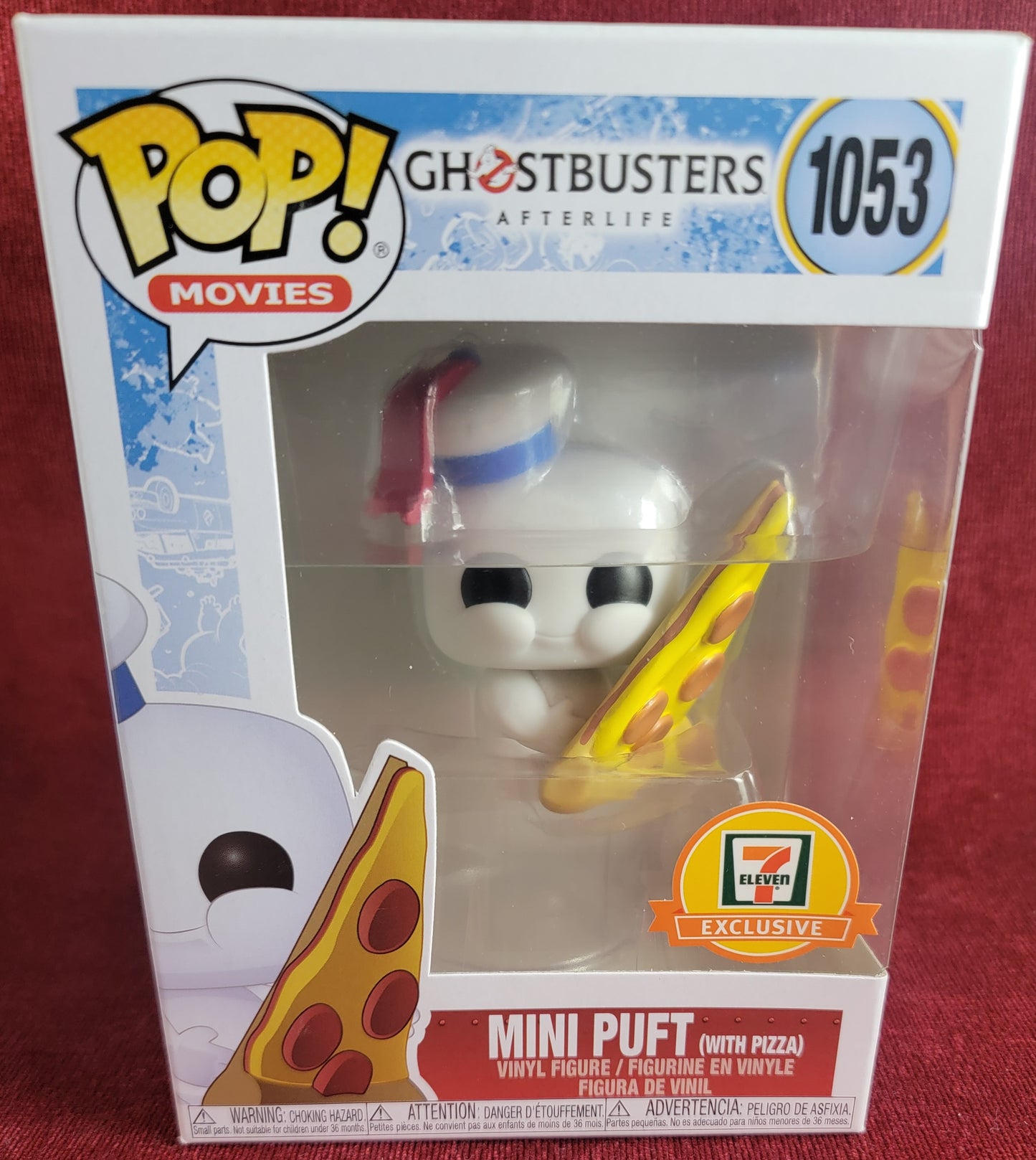 Mini puft with pizza 7/11 exclusive funko # 1053 (nib)
With pop protector