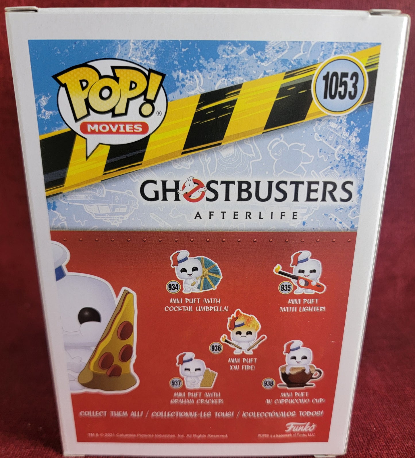 Mini puft with pizza 7/11 exclusive funko # 1053 (nib)
With pop protector