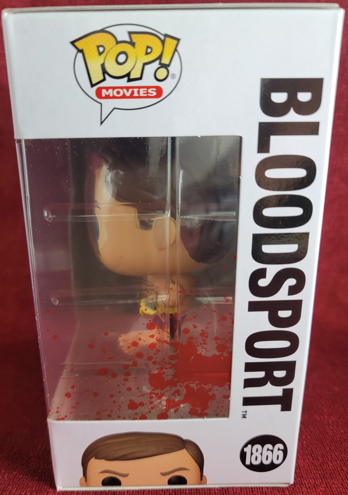 Bloodsport funko # 1866 (nib)
With pop protector