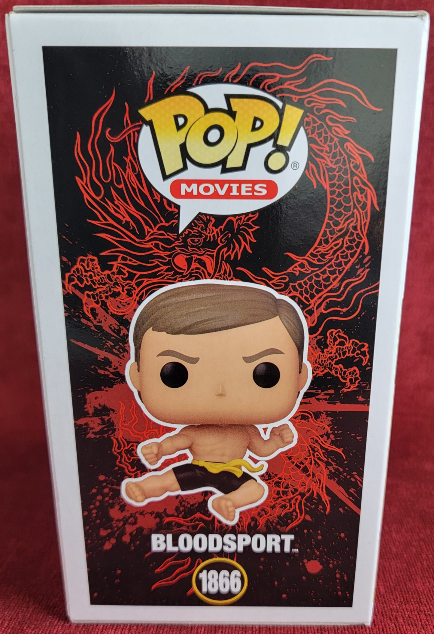 Bloodsport funko # 1866 (nib)
With pop protector