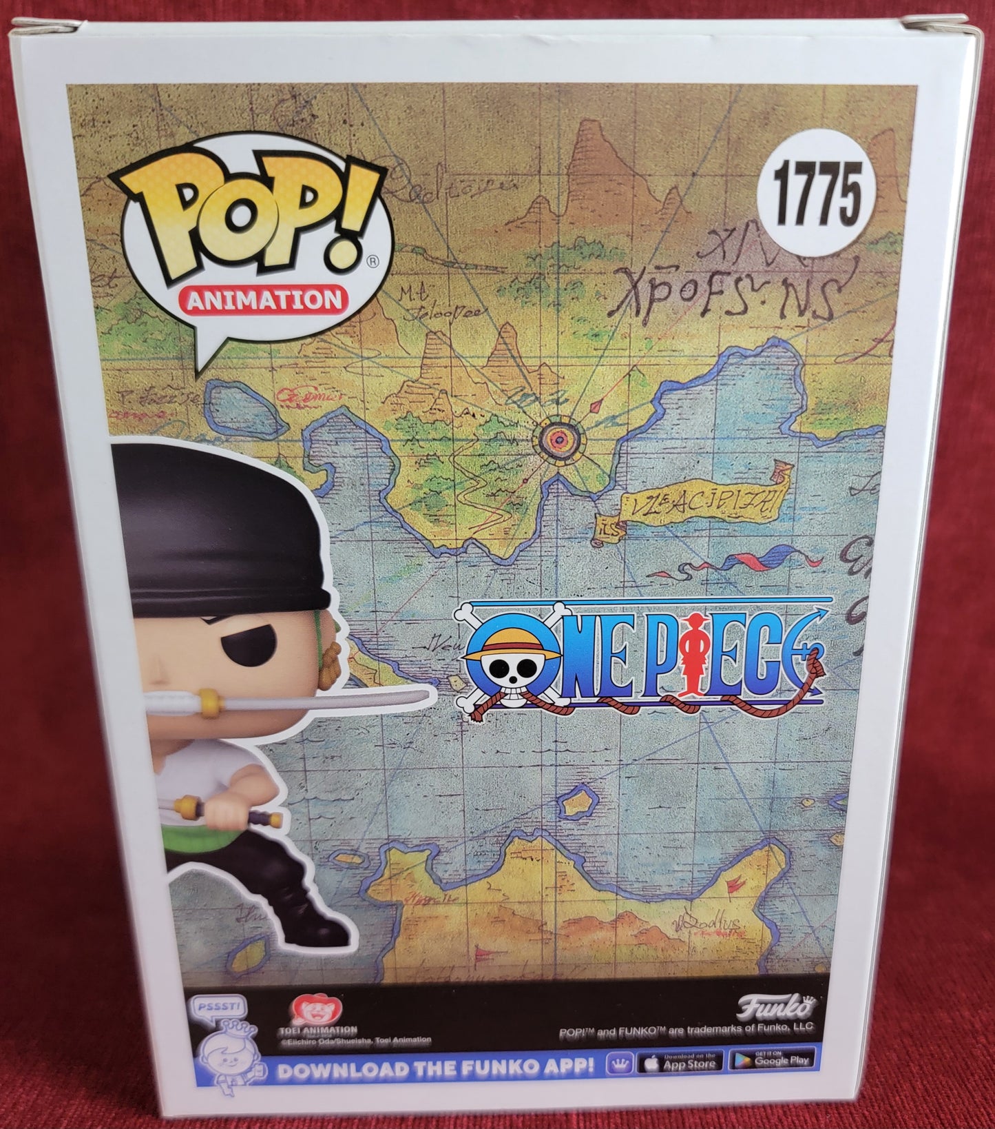 Roronoa Zoro chase exclusive funko # 1775 (nib)
With pop protector