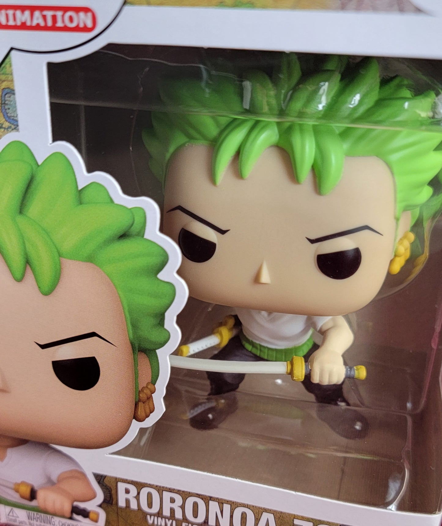 Roronoa Zoro  funko # 1775 (nib)
With pop protector