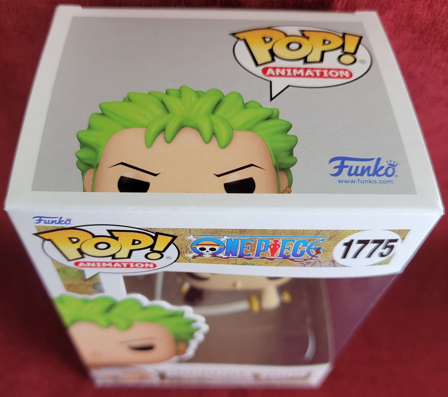 Roronoa Zoro  funko # 1775 (nib)
With pop protector