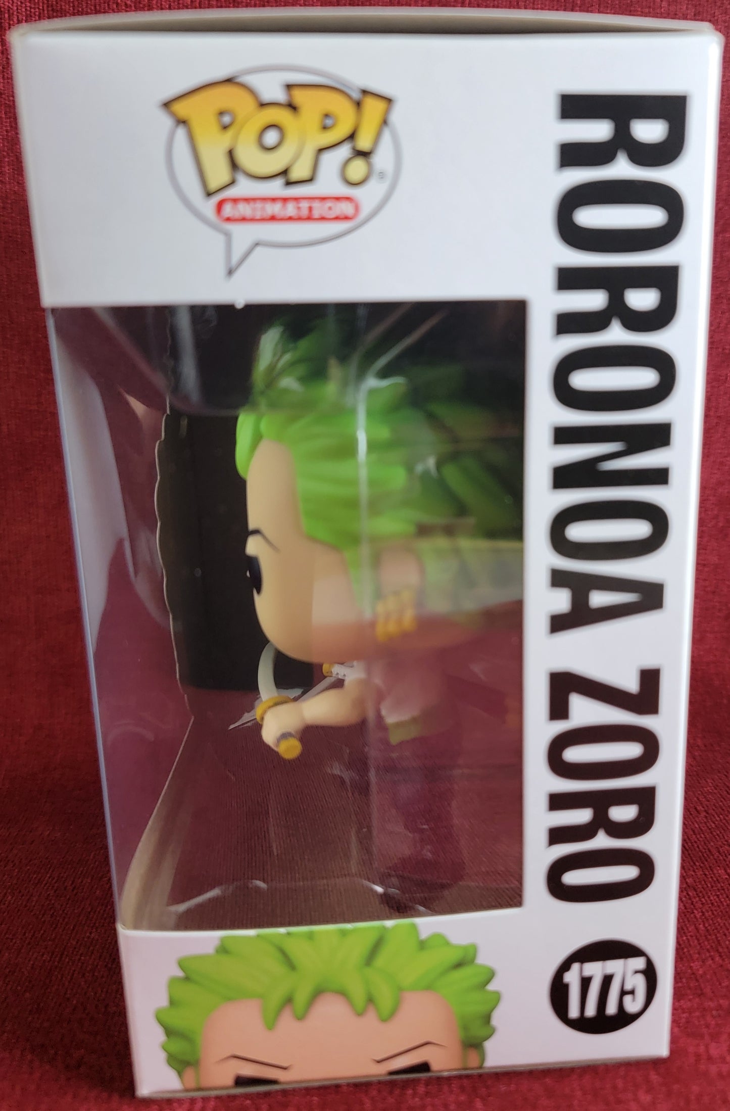 Roronoa Zoro  funko # 1775 (nib)
With pop protector