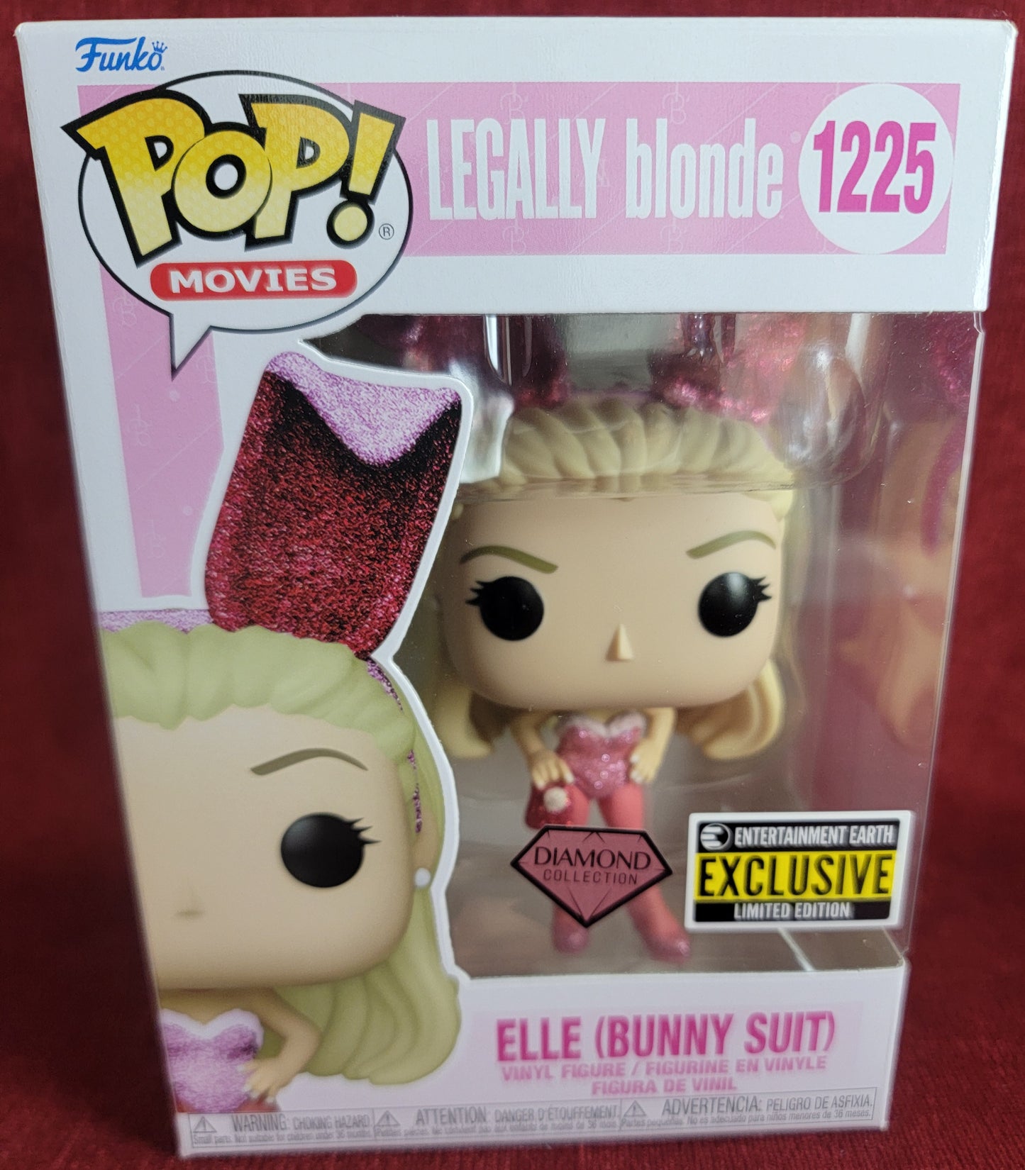 Elle (bunny suit) earth exclusive funko # 1225 (nib)
With pop protector