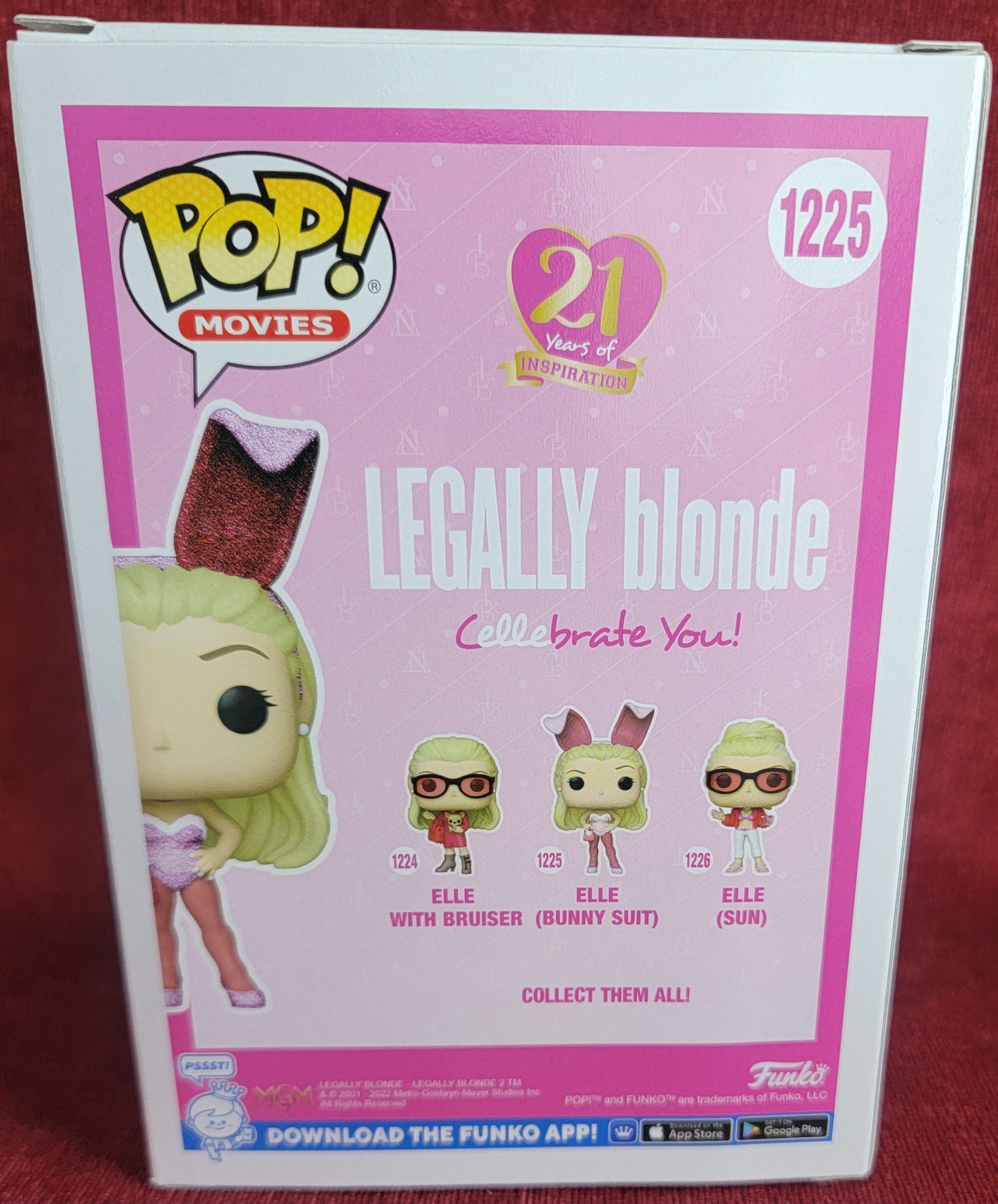 Elle (bunny suit) earth exclusive funko # 1225 (nib)
With pop protector