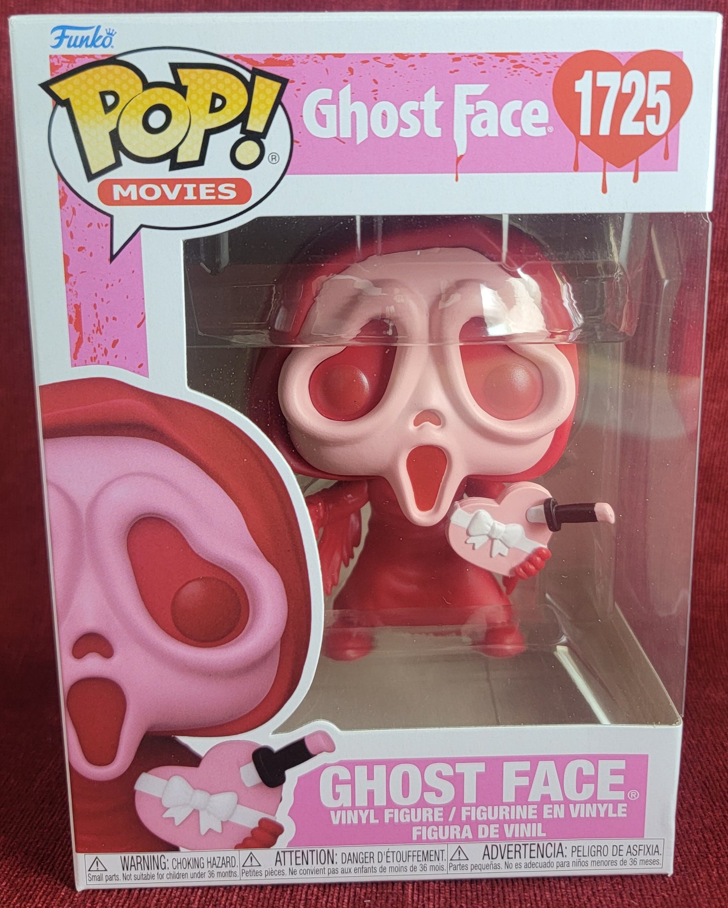 Ghost face funko # 1725 (nib)
With pop protector