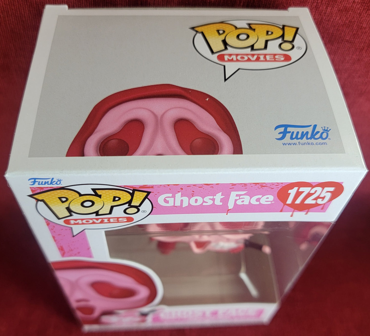 Ghost face funko # 1725 (nib)
With pop protector