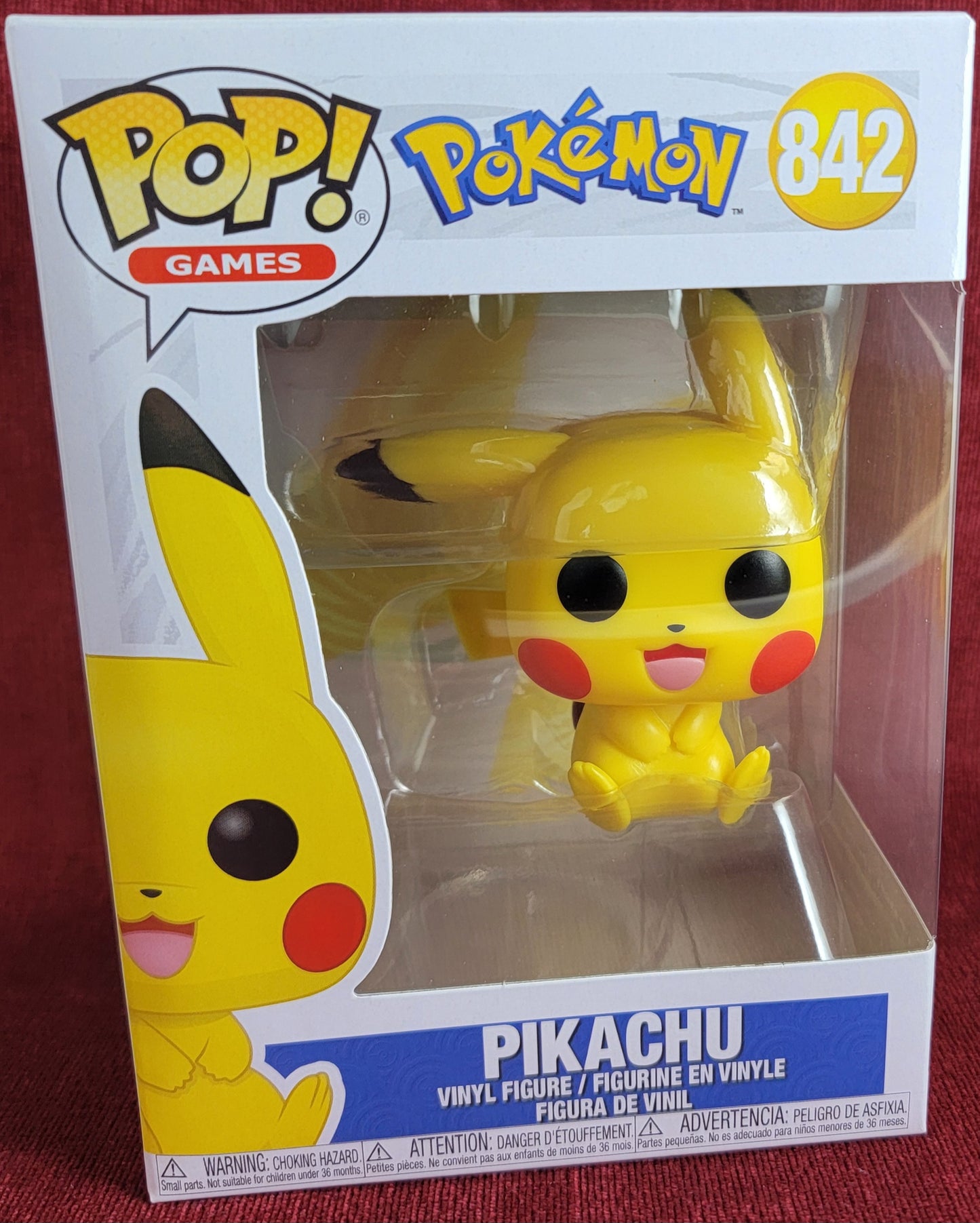 Pikachu funko # 842 (nib)
With pop protector