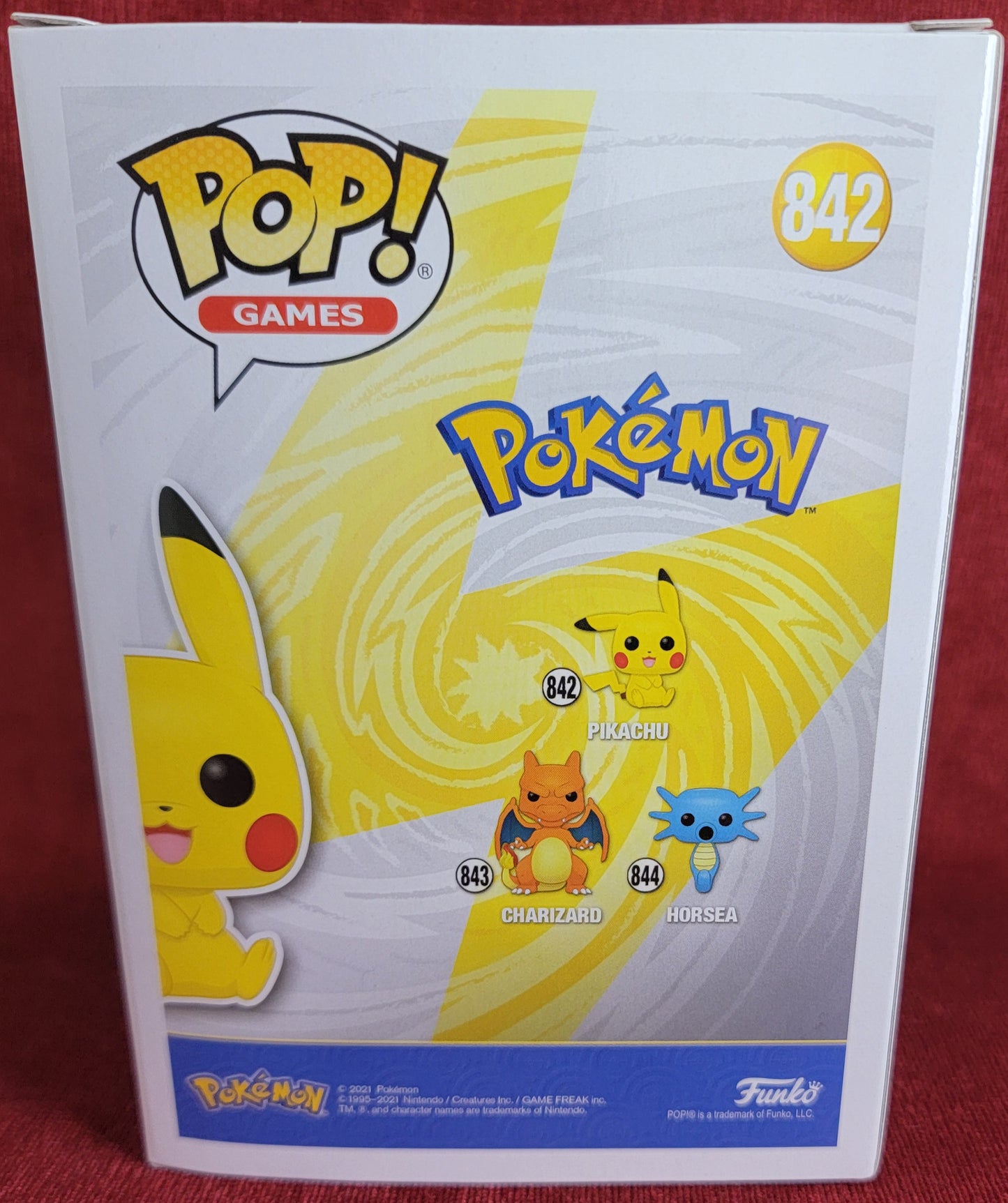 Pikachu funko # 842 (nib)
With pop protector