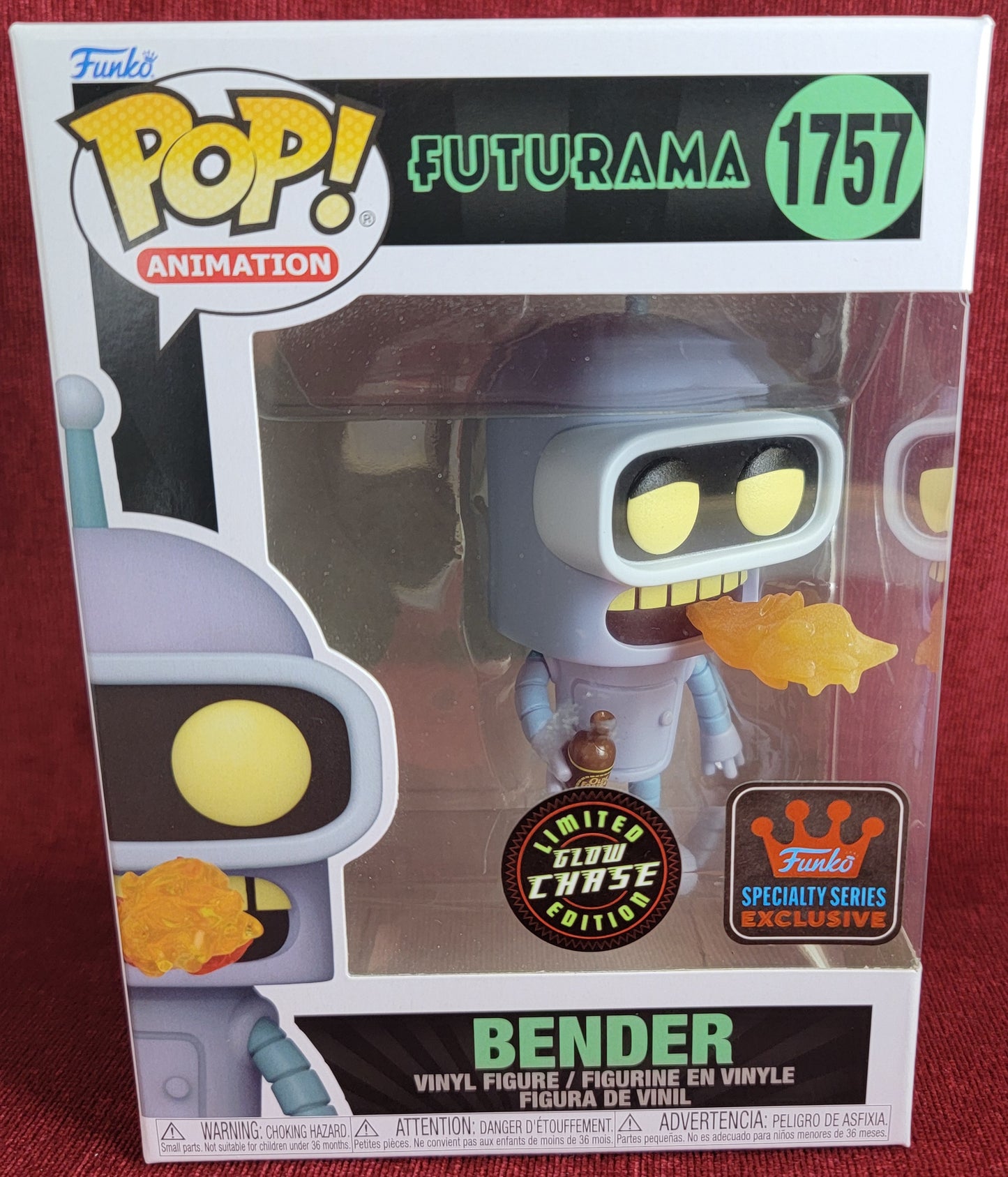 Bender chase specialty series funko # 1757 (nib)

With pop protector