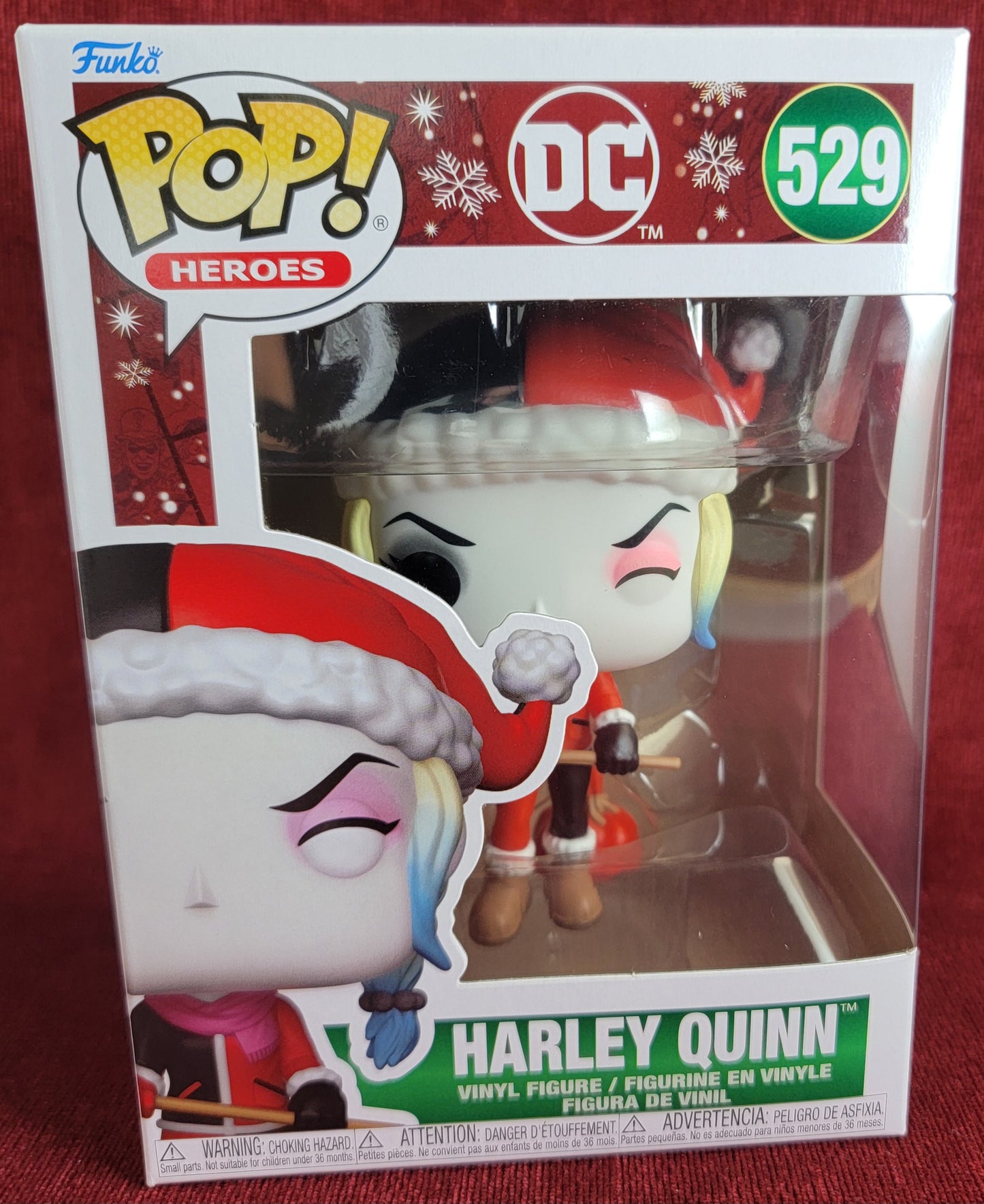 Harley quinn funko # 529 (nib)
With pop protector