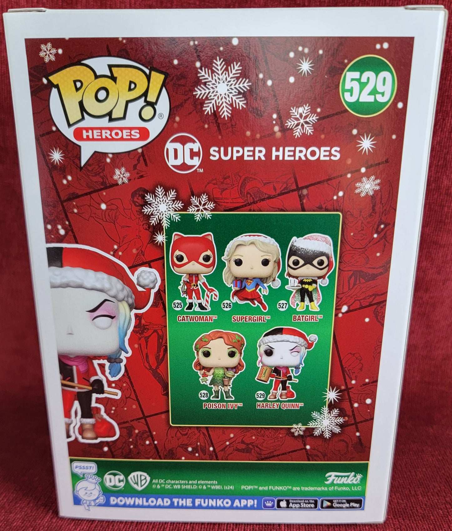 Harley quinn funko # 529 (nib)
With pop protector