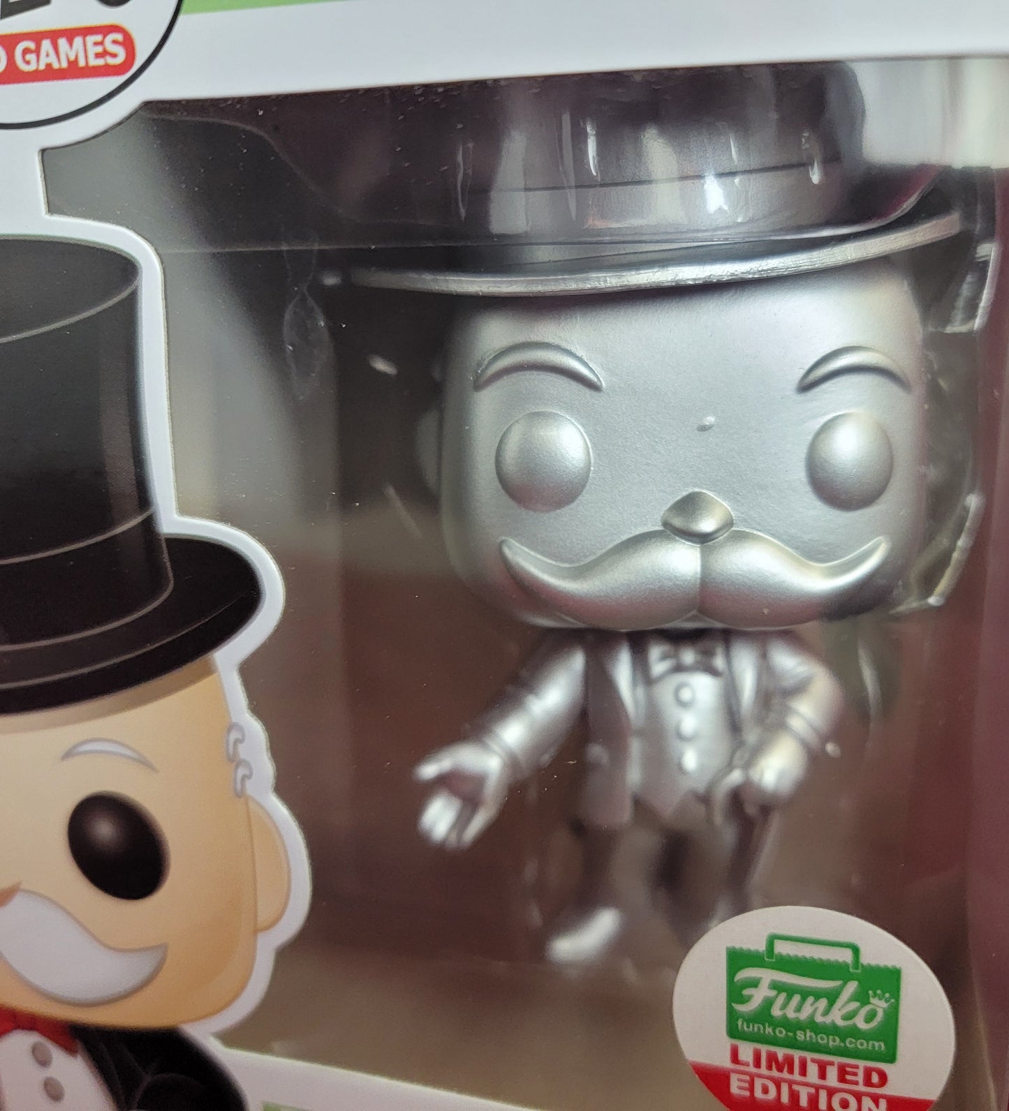 Mr. monopoly funko limited edition # 01 (nib) With pop protector