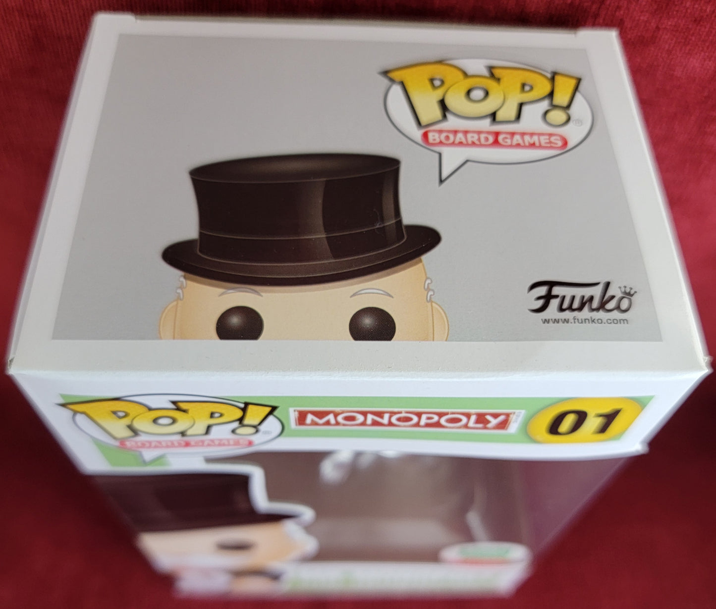 Mr. monopoly funko limited edition # 01 (nib) With pop protector