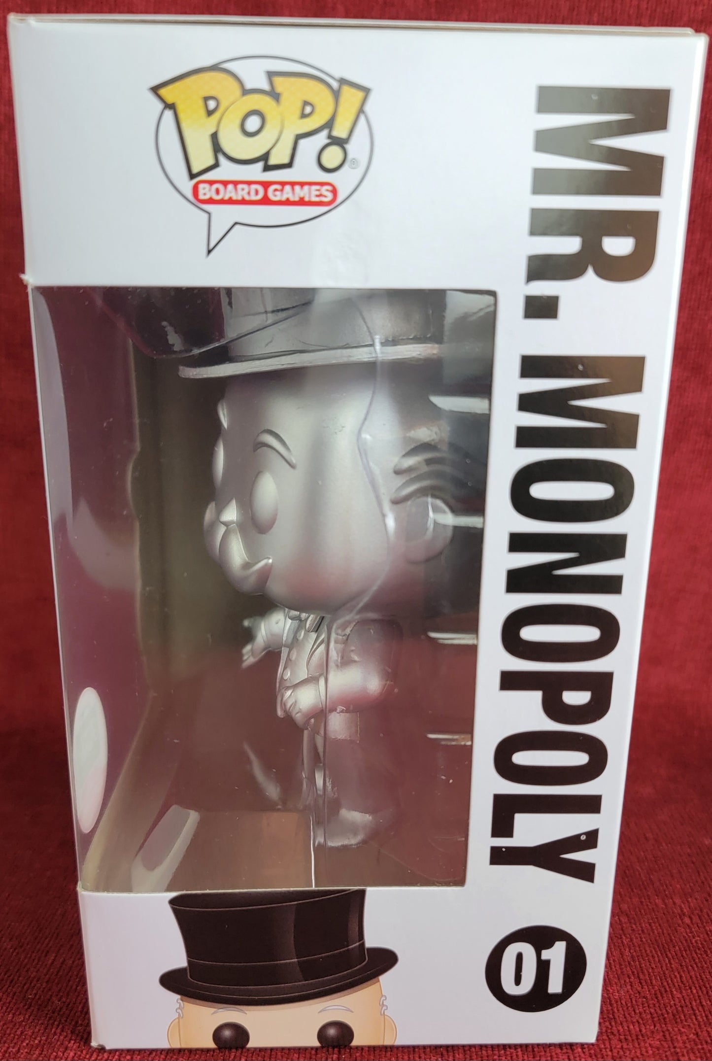 Mr. monopoly funko limited edition # 01 (nib) With pop protector