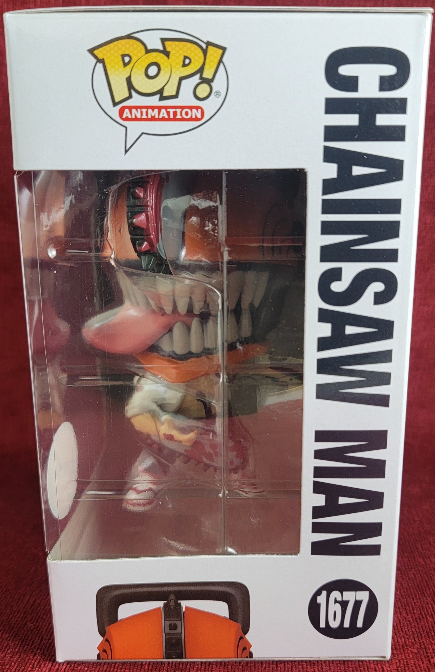 Chainsaw Man chase exclusive funko # 1677 (nib)
With pop protector