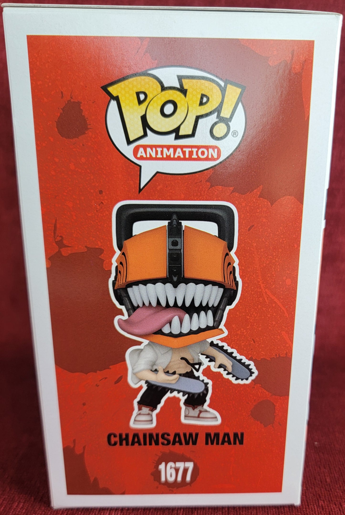 Chainsaw Man chase exclusive funko # 1677 (nib)
With pop protector