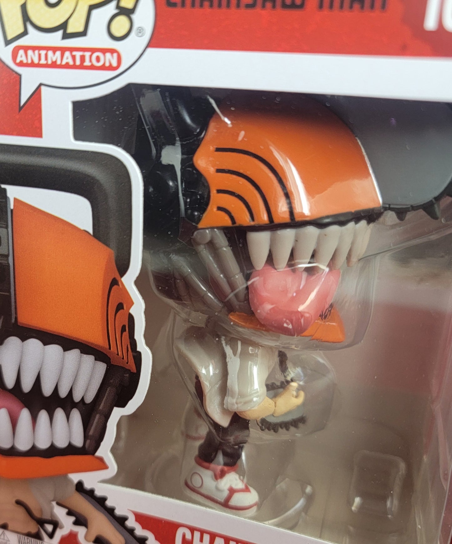 Chainsaw Man funko # 1677 (nib)
With pop protector