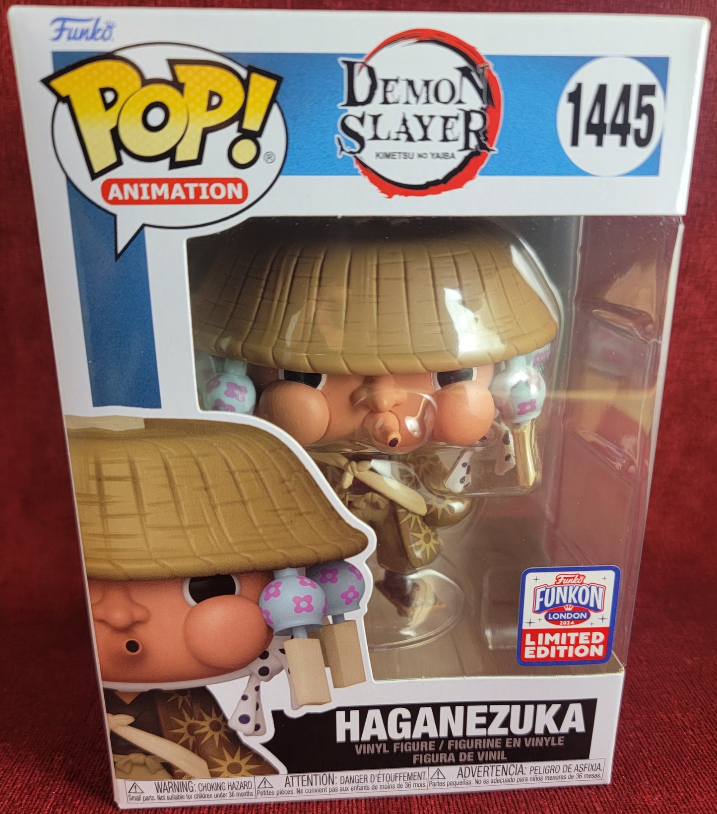 Haganezuka London funkon exclusive # 1445 (nib)
With pop protector