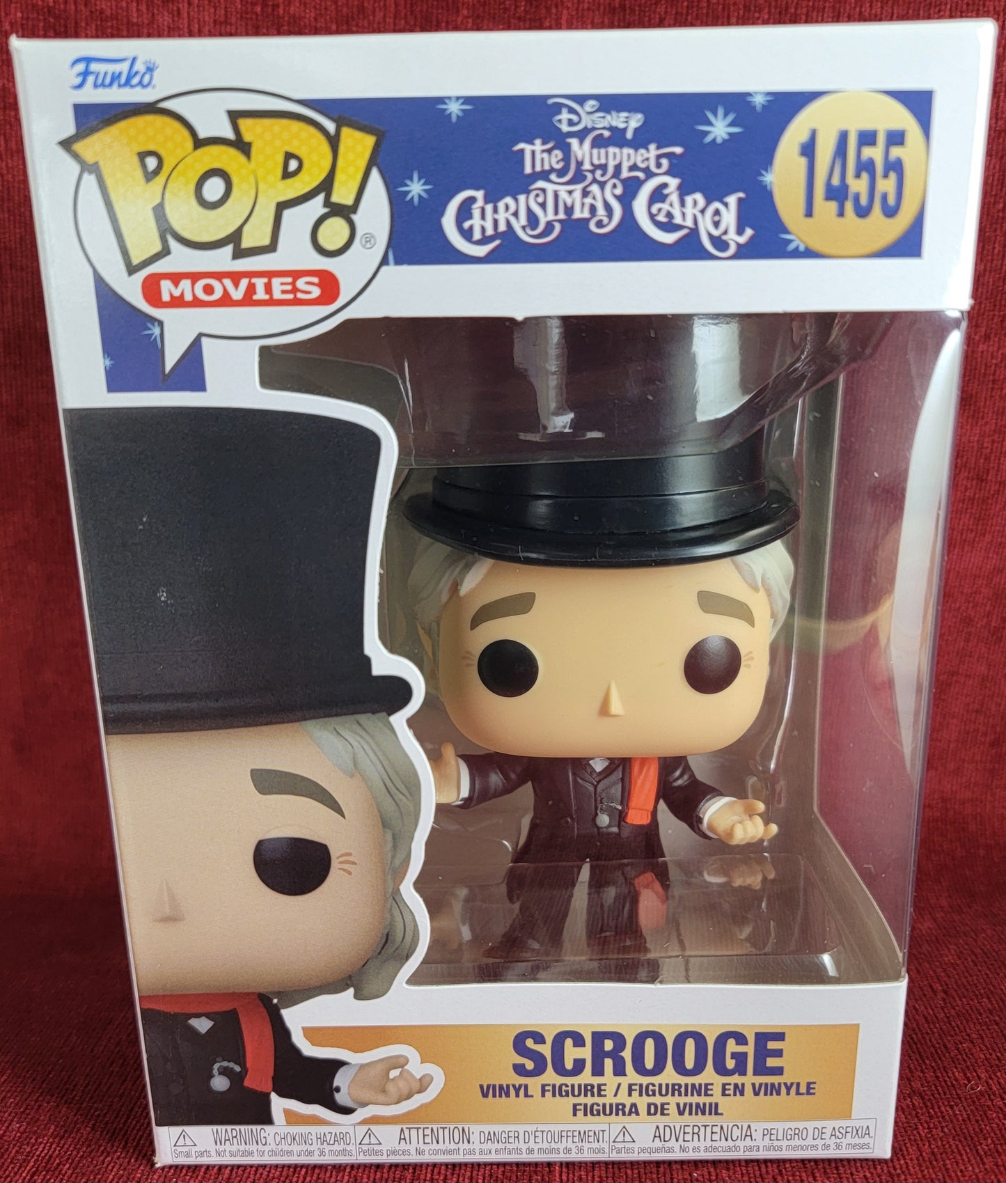 Scrooge funko # 1455 (nib)
With pop protector