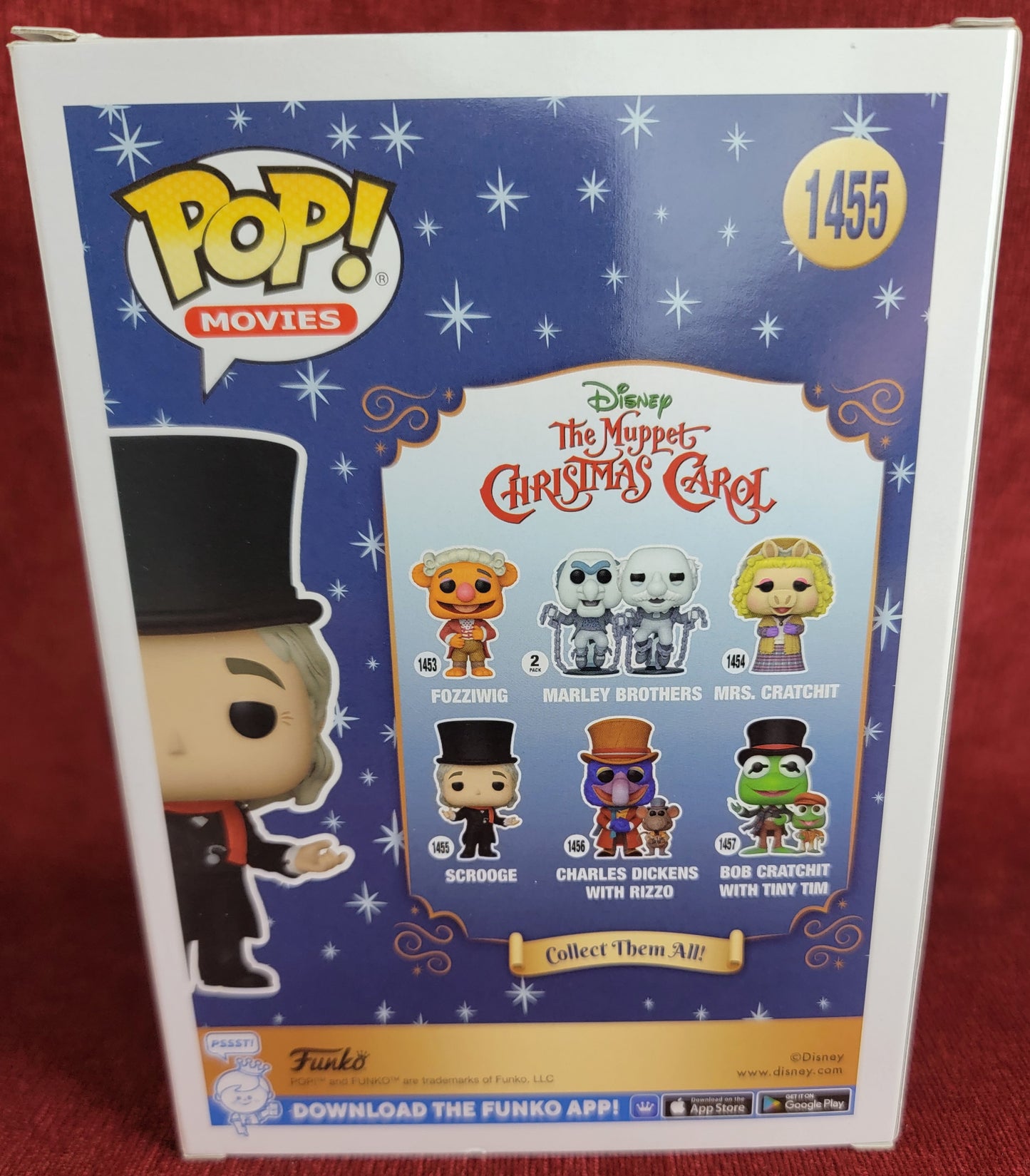 Scrooge funko # 1455 (nib)
With pop protector