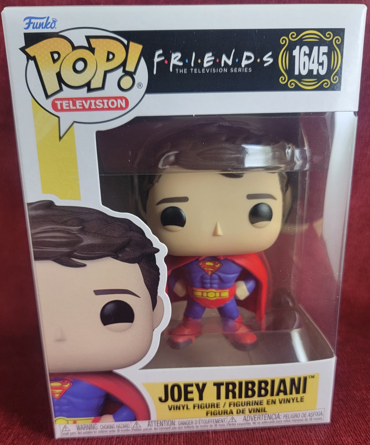 Joey Tribbiani funko # 1645 (nib)
With pop protector