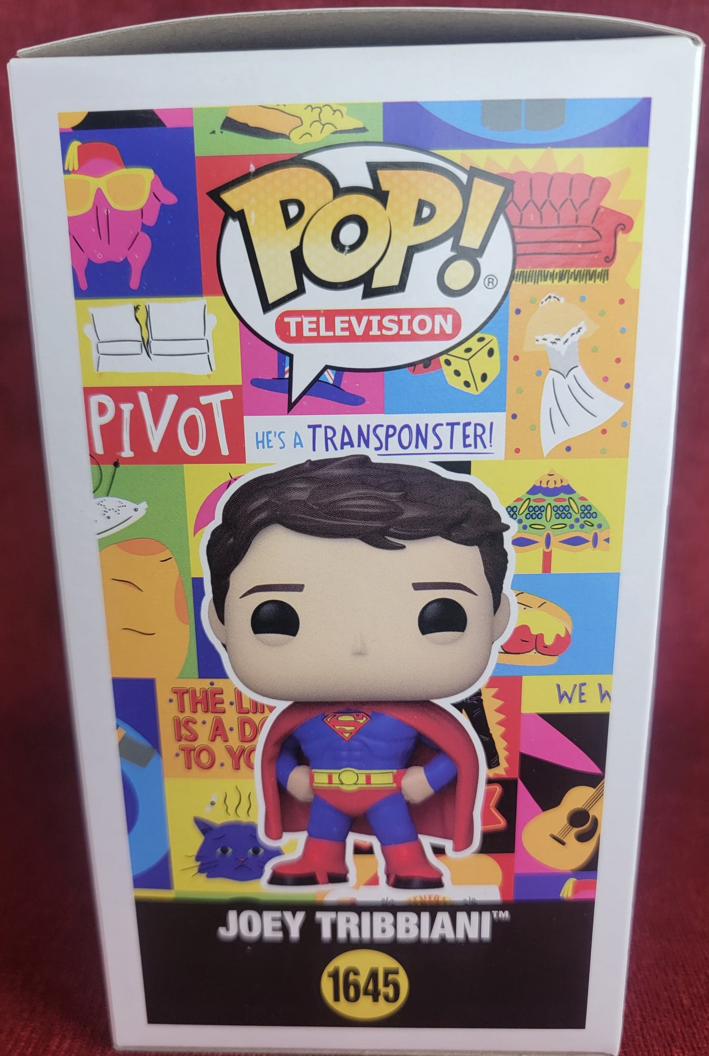 Joey Tribbiani funko # 1645 (nib)
With pop protector