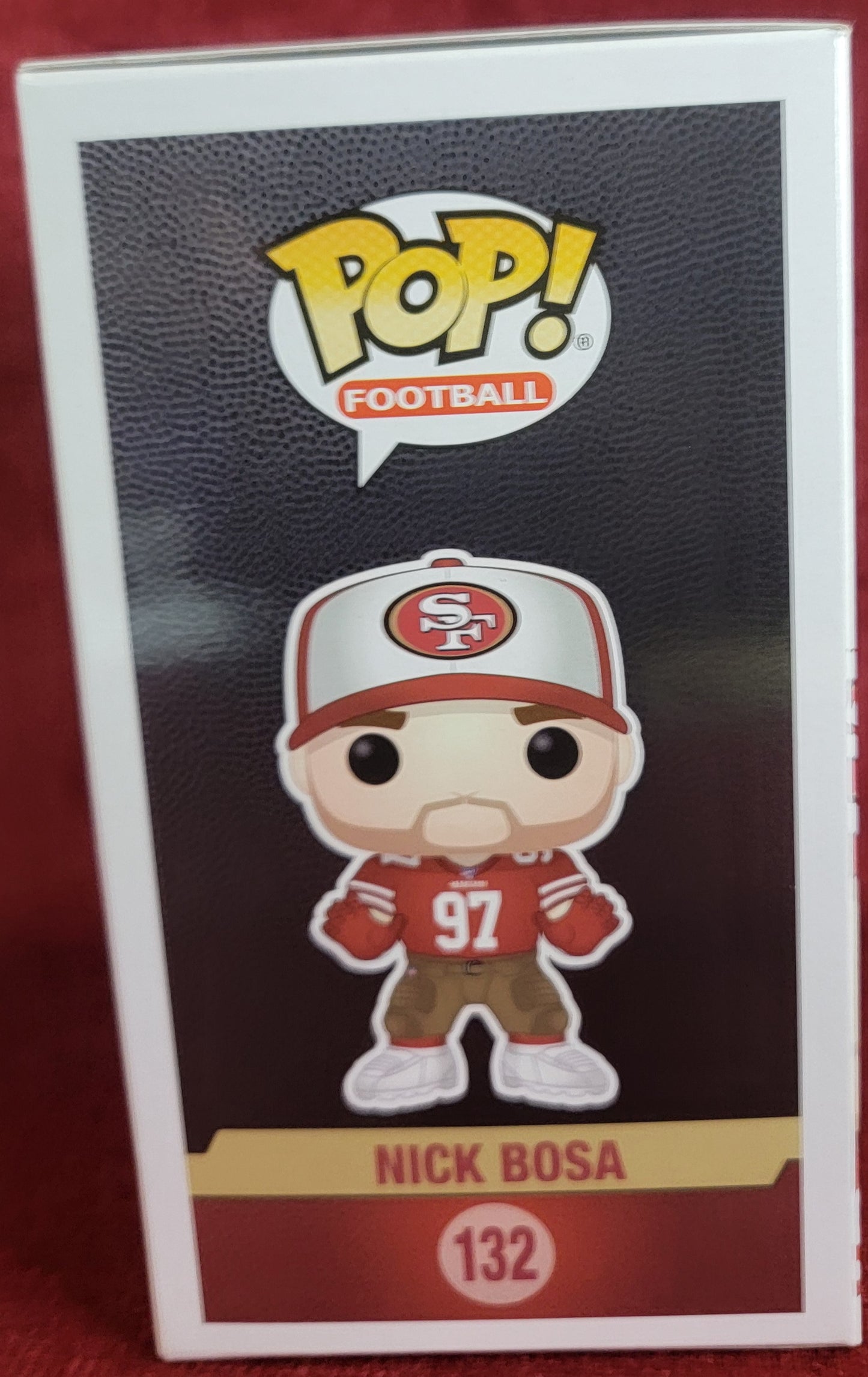 Nick Bosa funko # 132 (nib) 
With pop protector