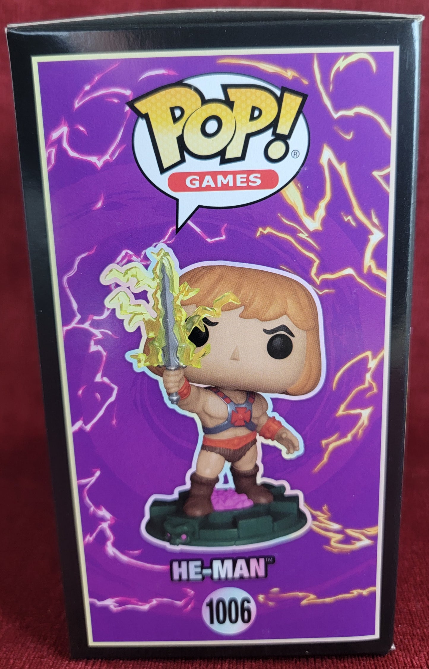 He-man funko # 1006 (nib)
With pop protector