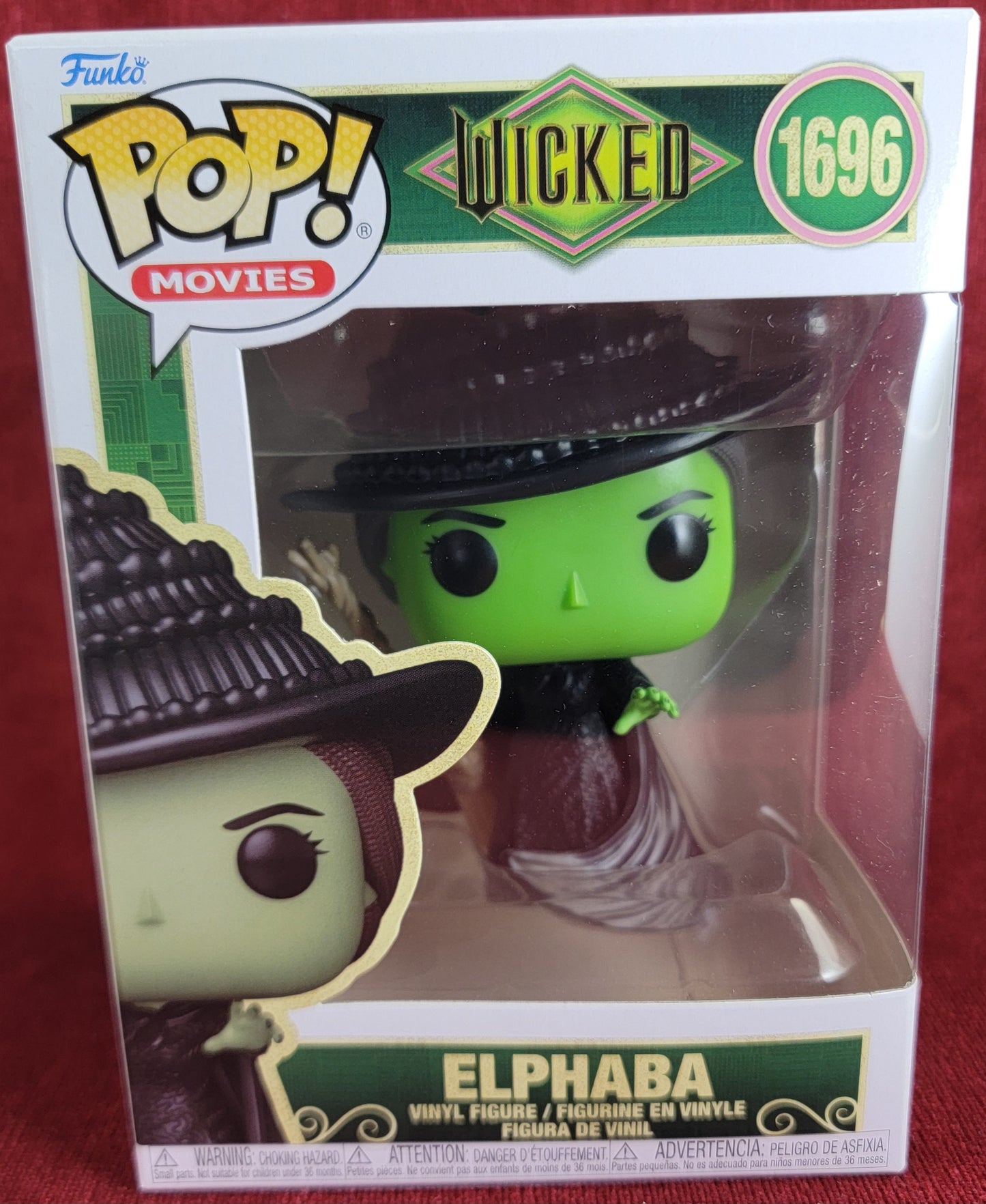 Elphaba funko # 1696 (nib)
With pop protector