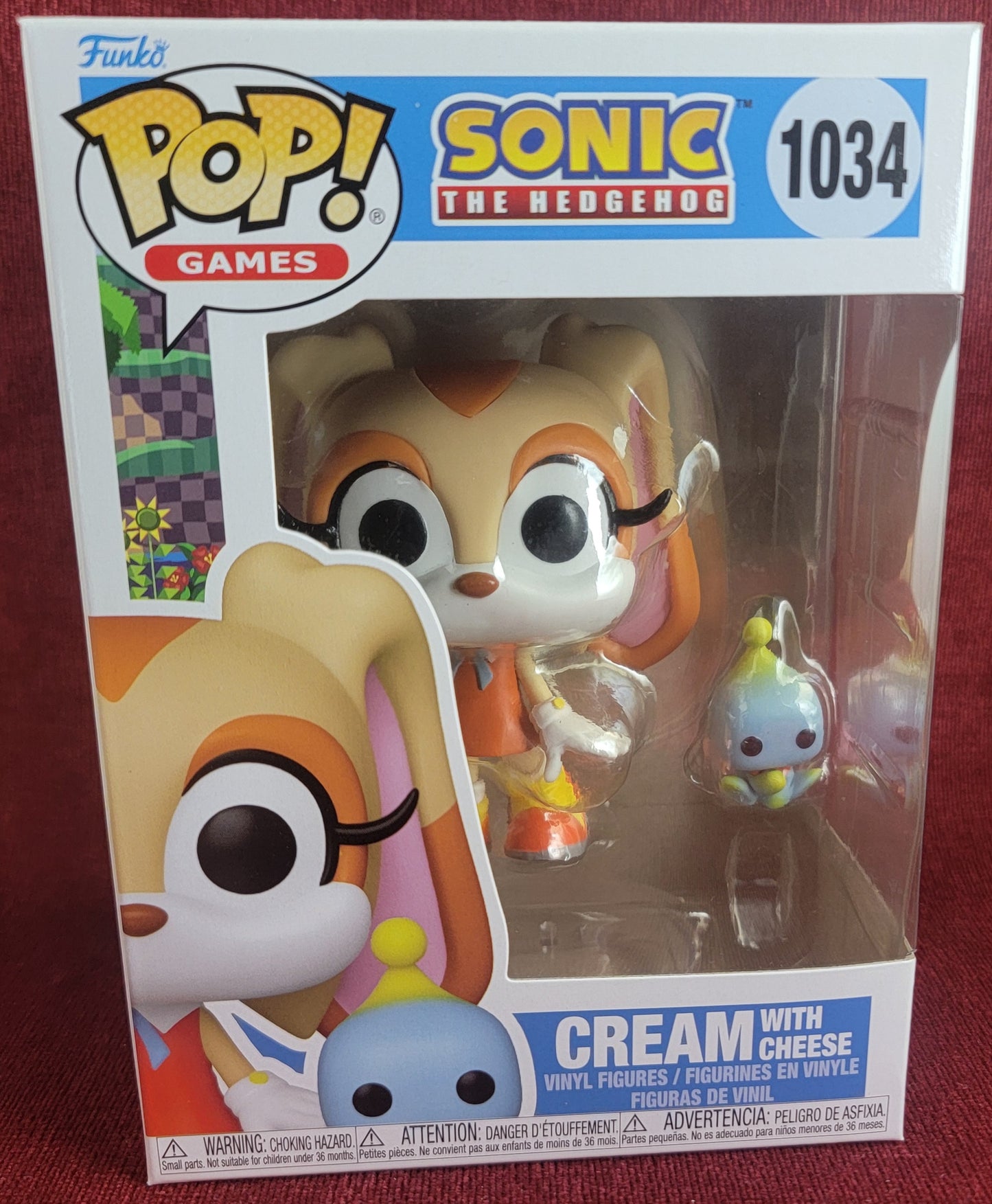 Cream with cheese funko # 1034 (nib)
With pop protector