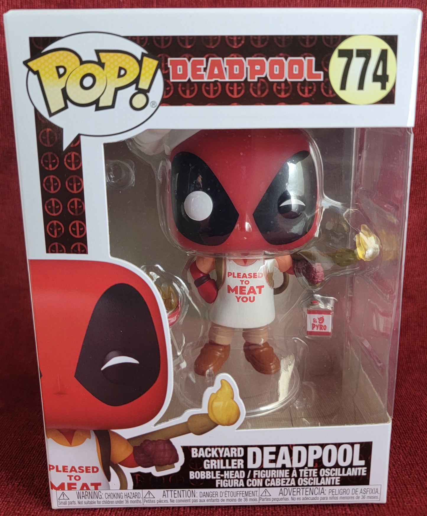 Deadpool funko # 774 (nib) With pop protector