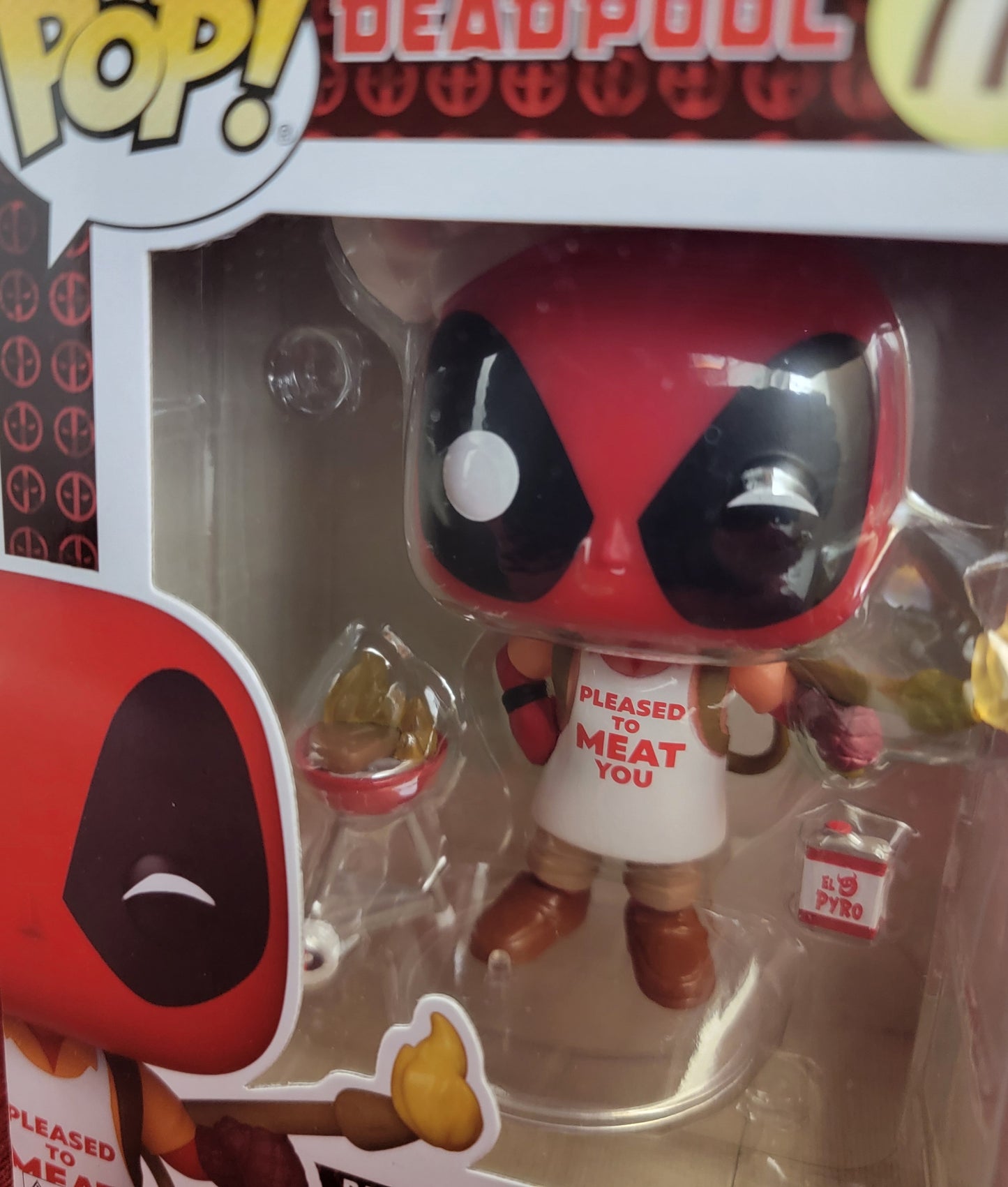 Deadpool funko # 774 (nib) With pop protector