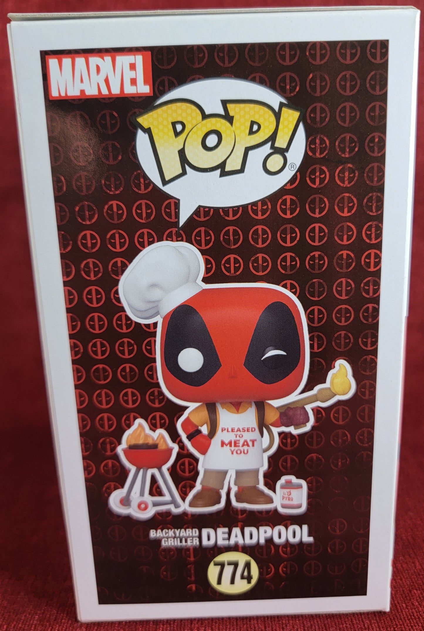 Deadpool funko # 774 (nib) With pop protector