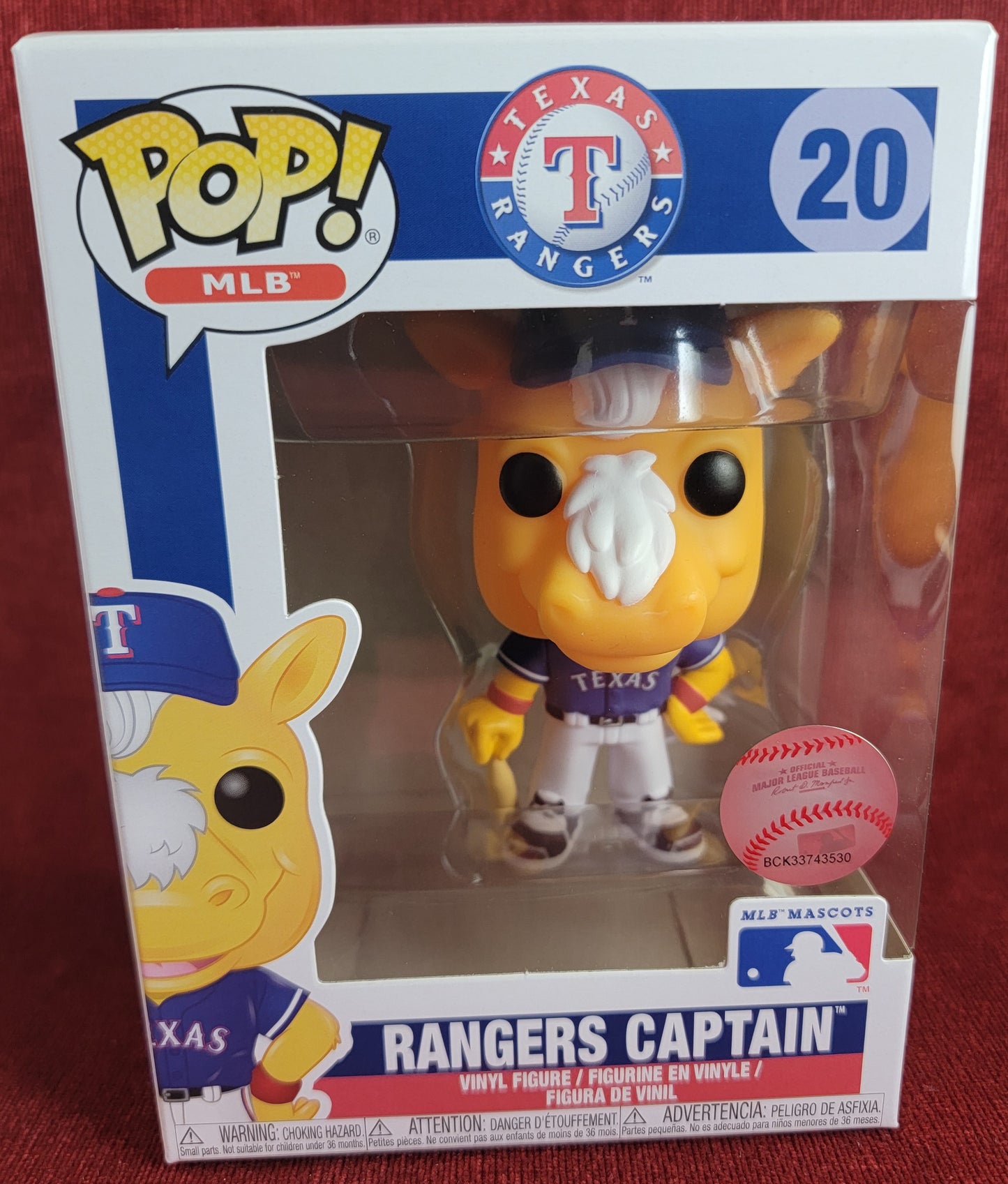 Rangers Captain funko # 20 (nib)
With pop protector