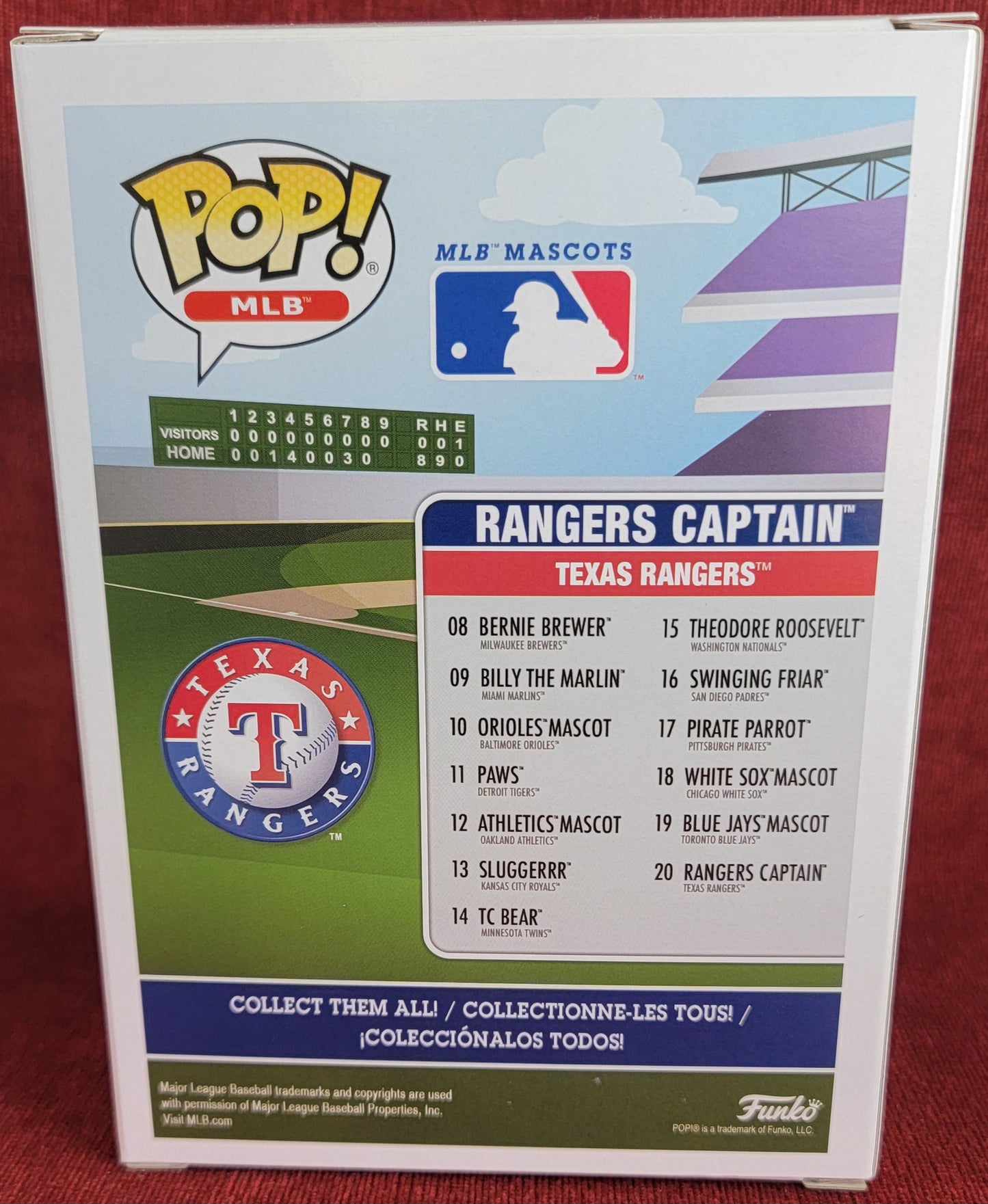 Rangers Captain funko # 20 (nib)
With pop protector