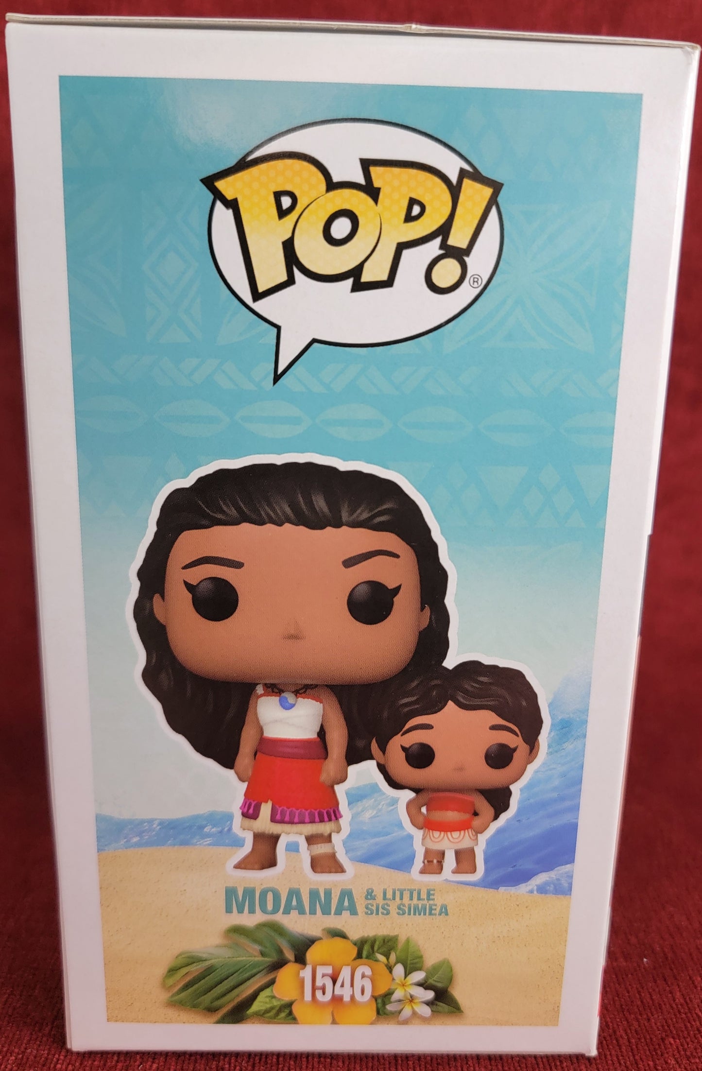 Moana & little sis simea funko # 1546 (nib)
With pop protector