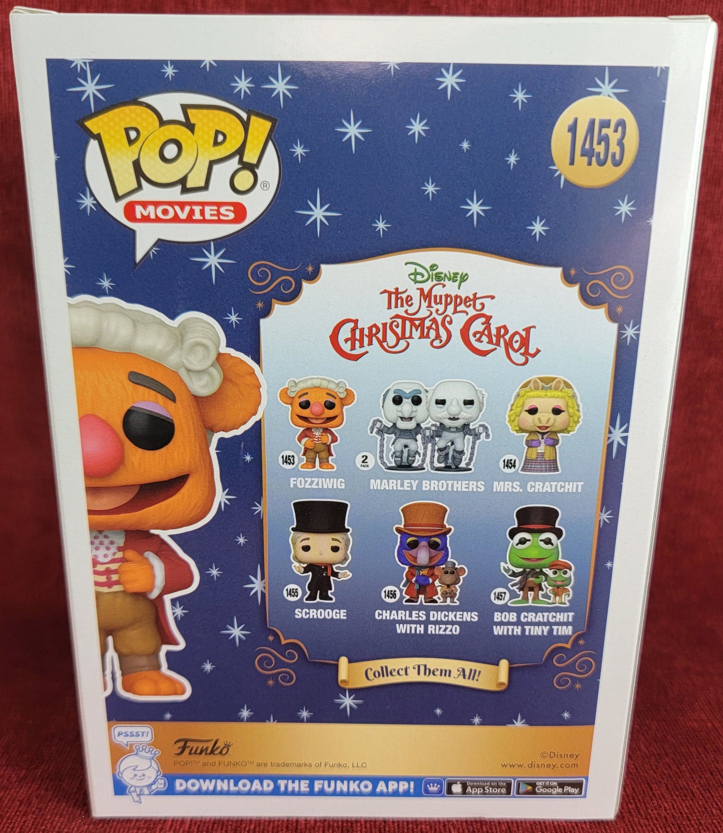 Fozziwig funko # 1453 (nib)
With pop protector