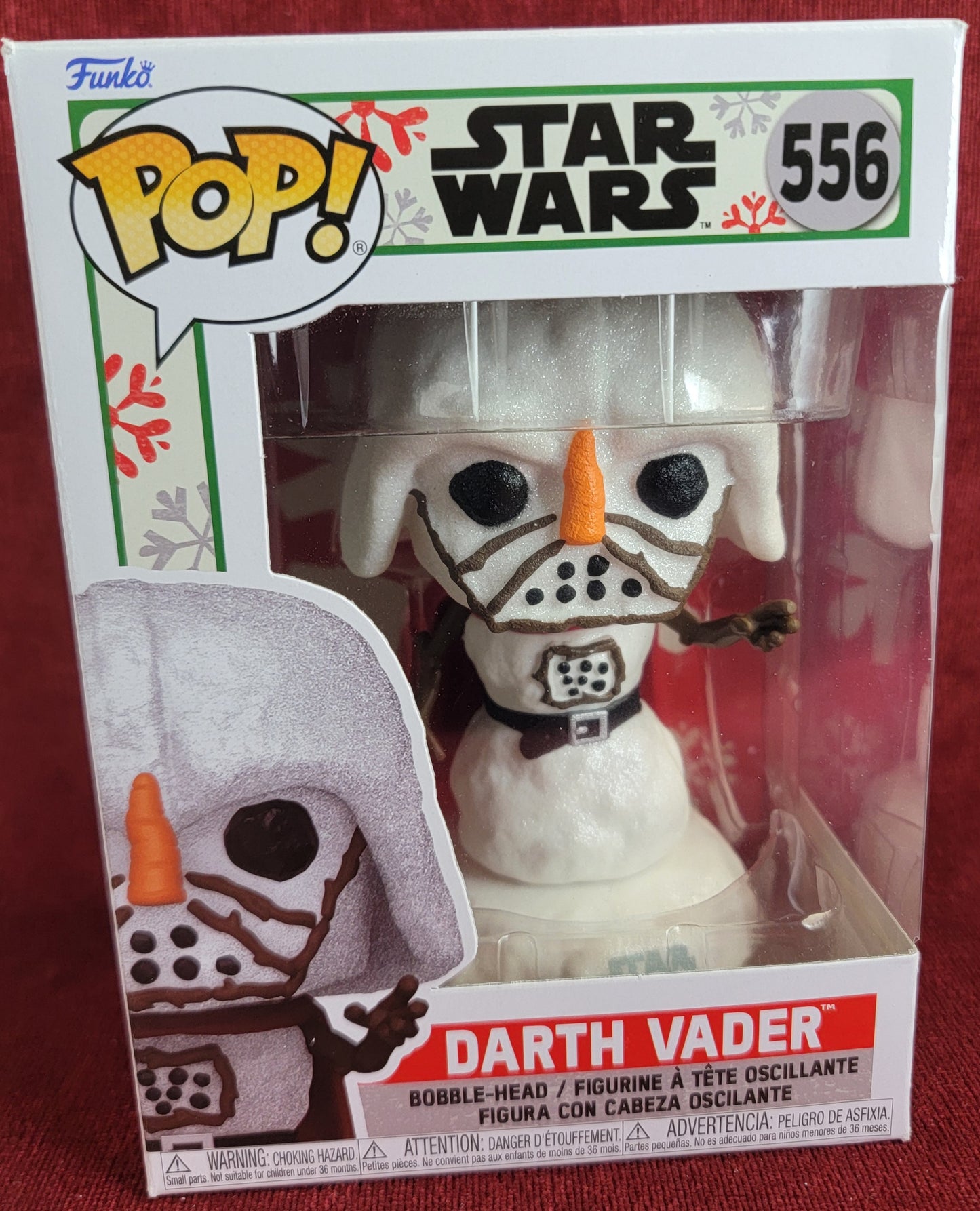 Darth vader funko # 556 (nib) With pop protector