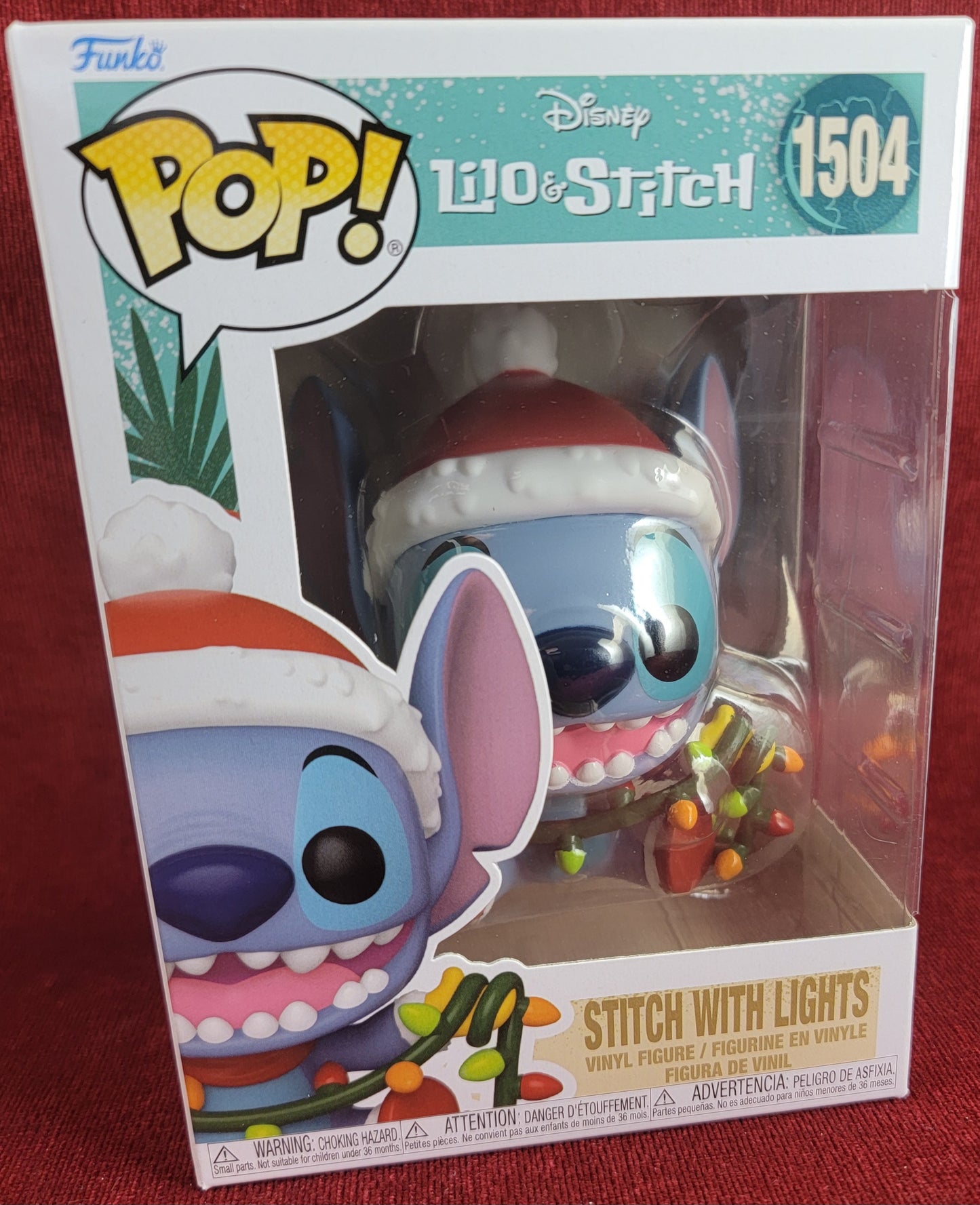 Stitch with lights funko # 1504 (nib)
With pop protector