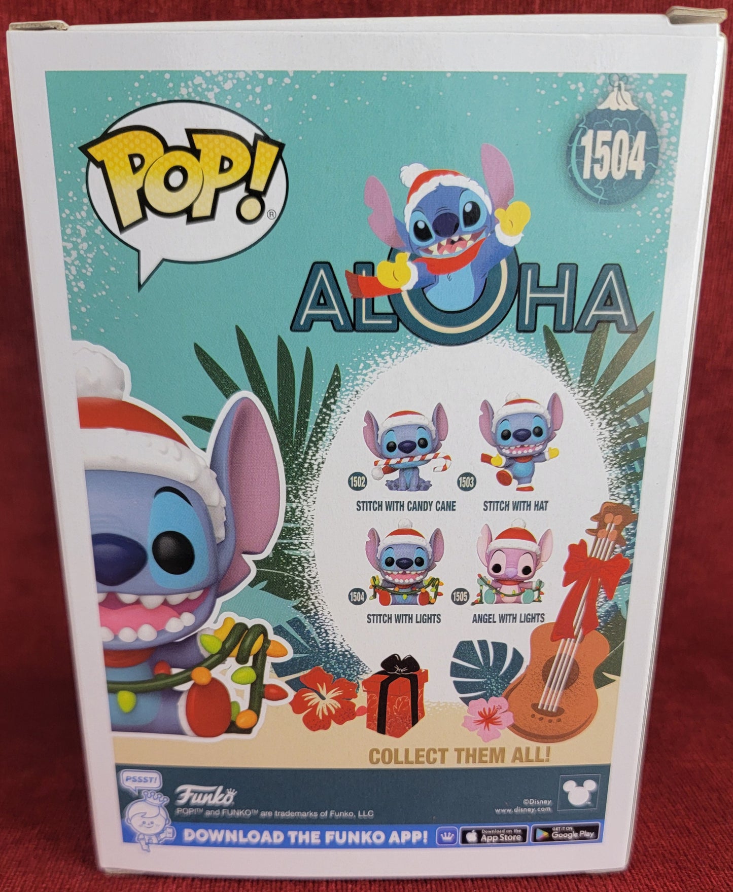 Stitch with lights funko # 1504 (nib)
With pop protector