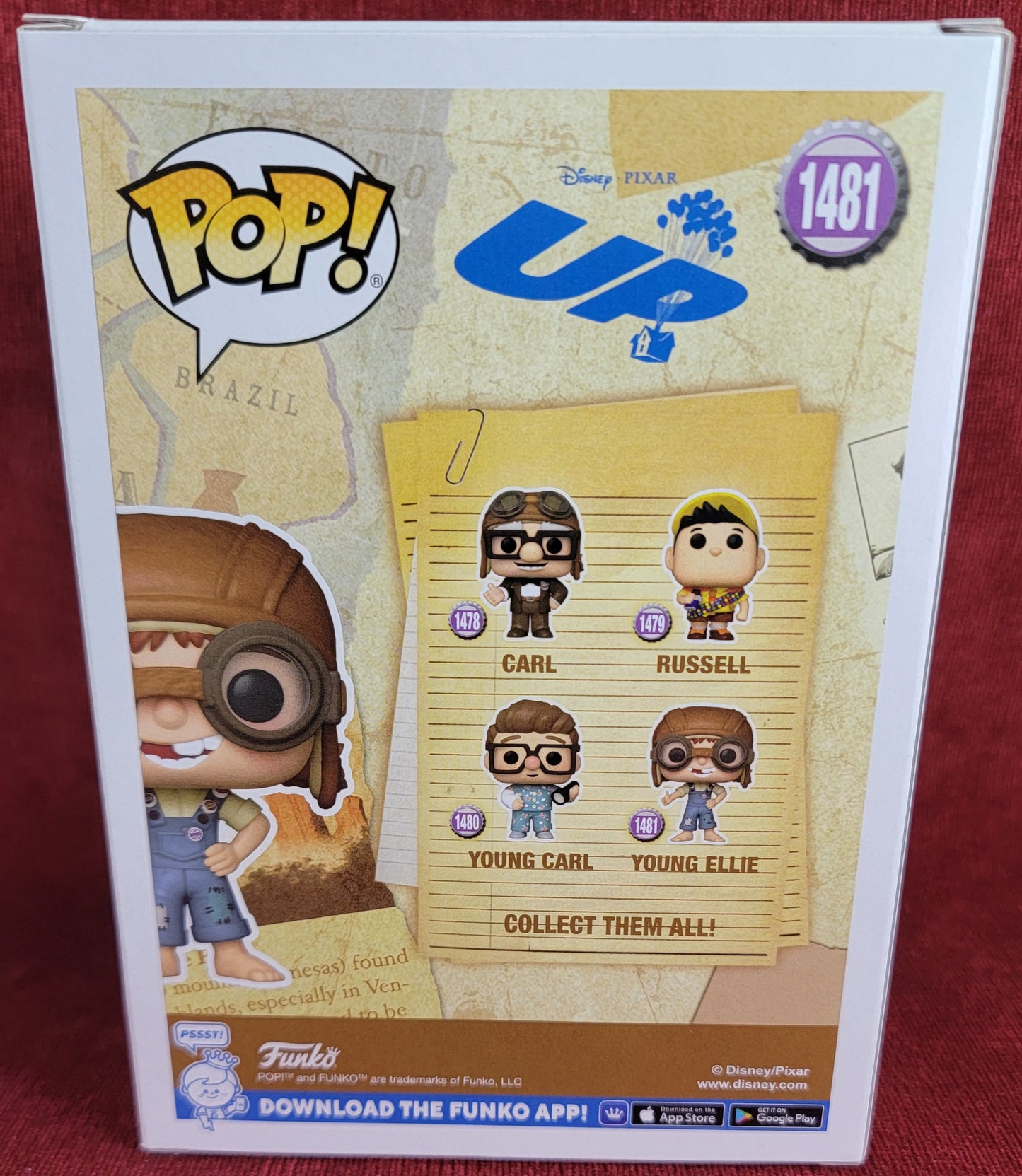 Young ellie funko # 1481 (nib)
With pop protector