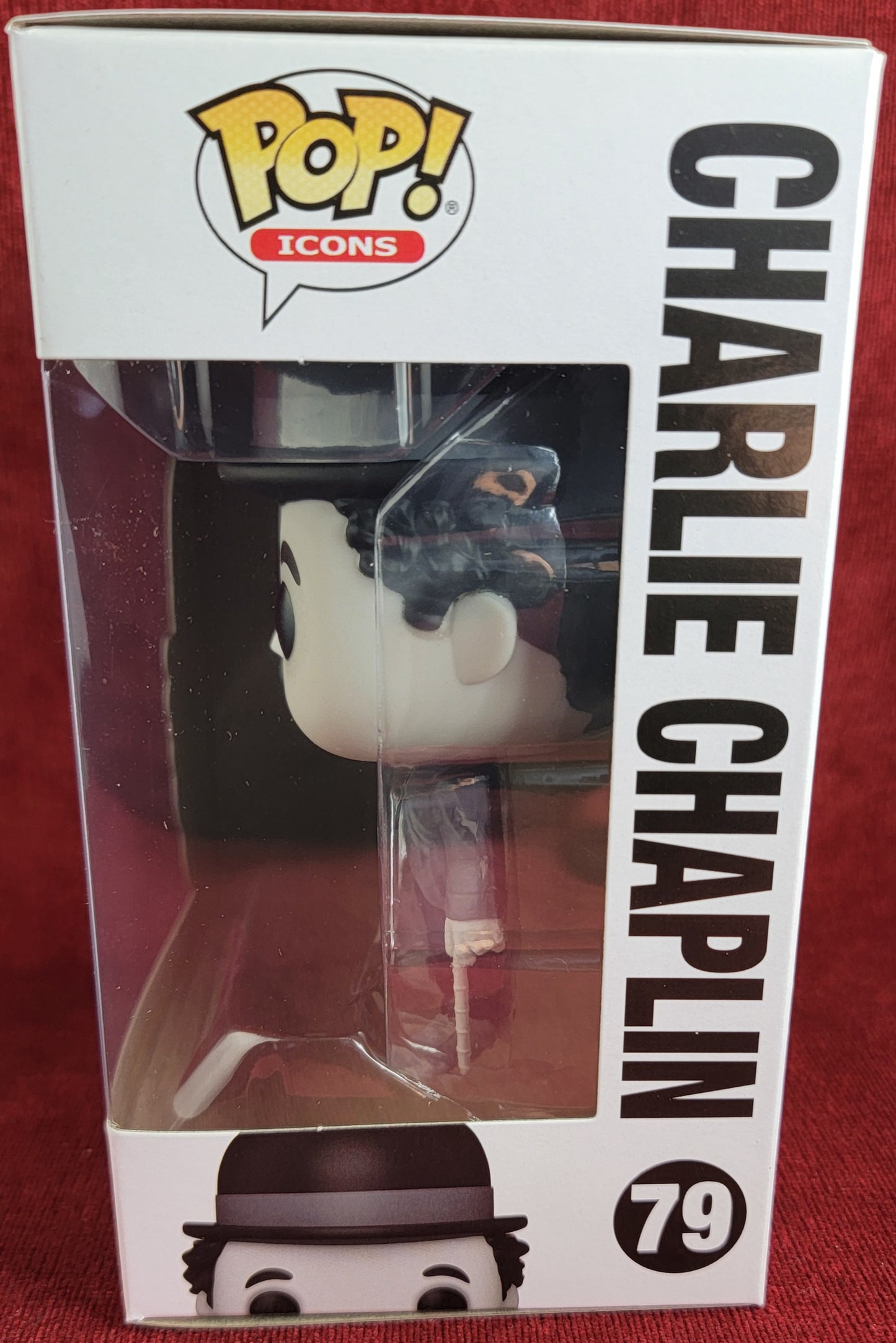 Charlie chaplin funko # 79 (nib)
With pop protector