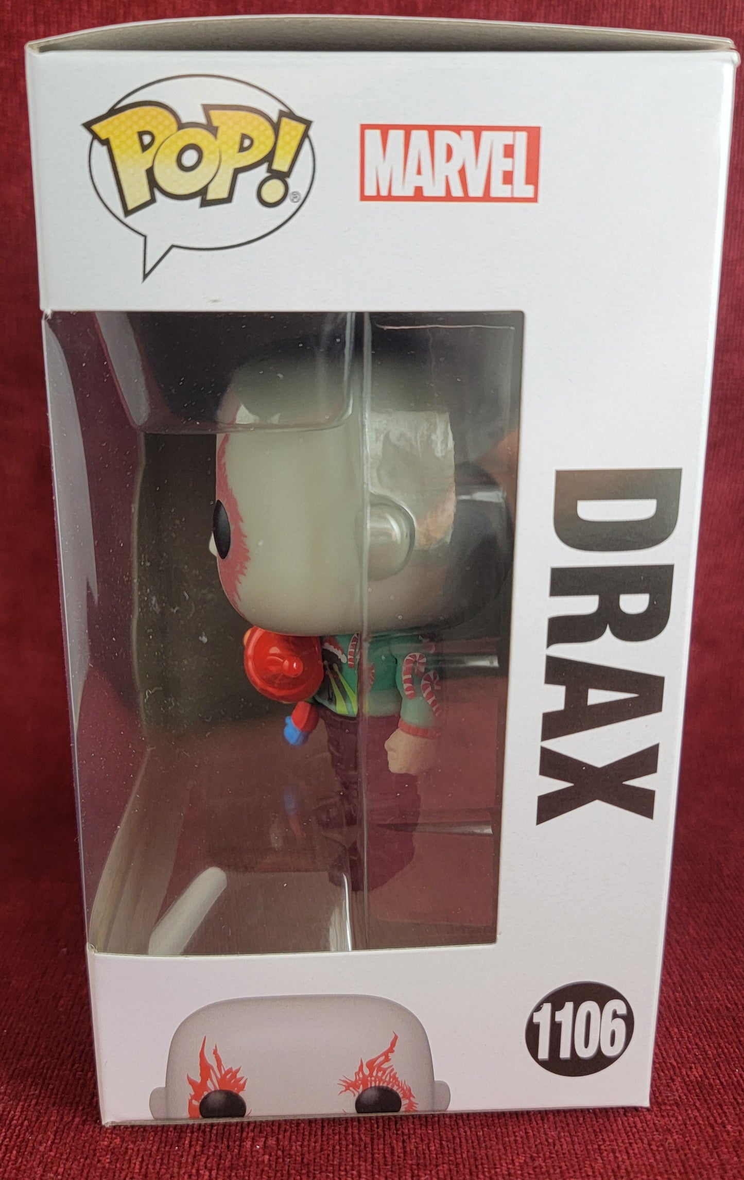 Drax funko # 1106 (nib)
With pop protector