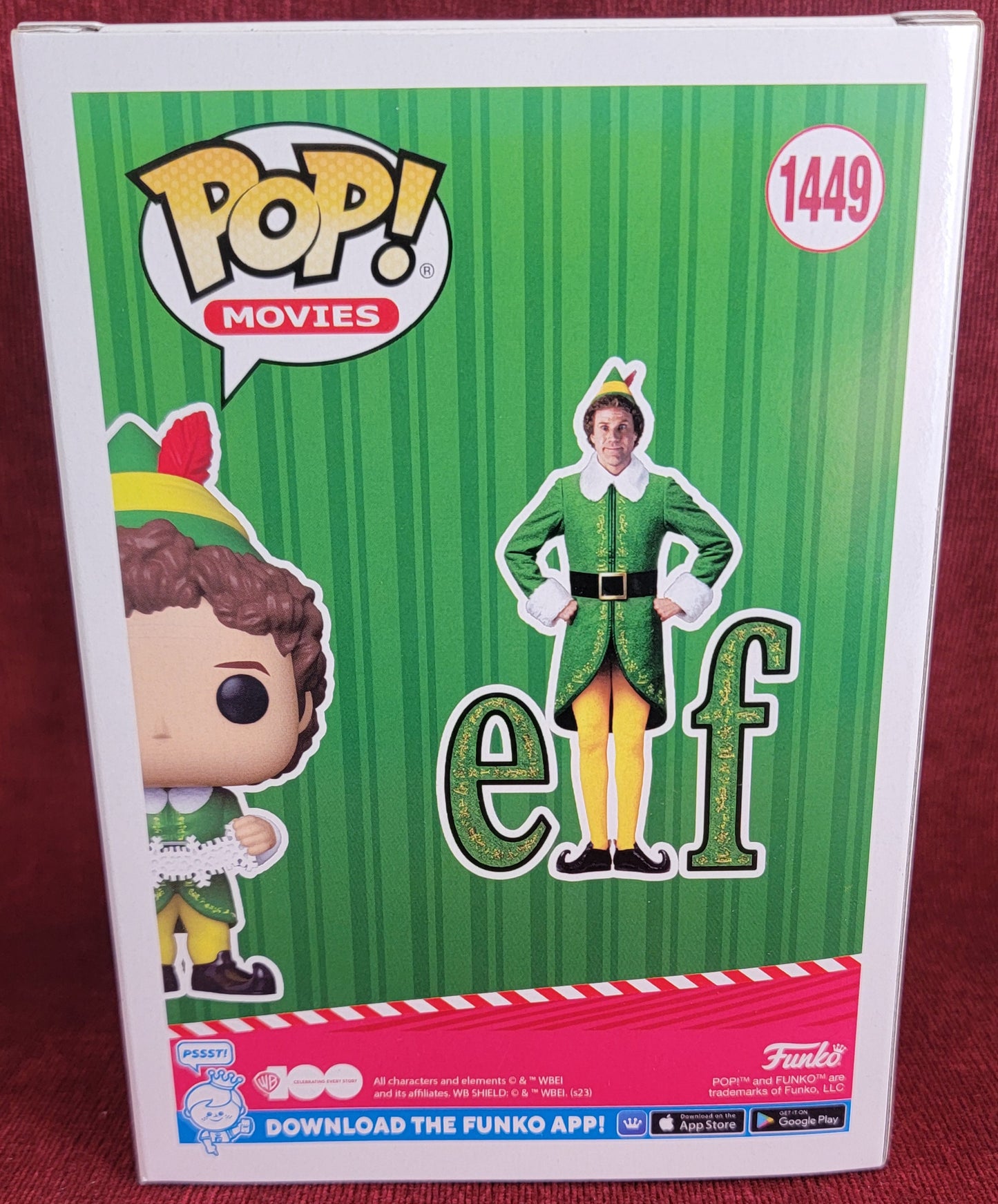 Buddy, the elf funko exclusive # 1449 (nib)
With pop protector